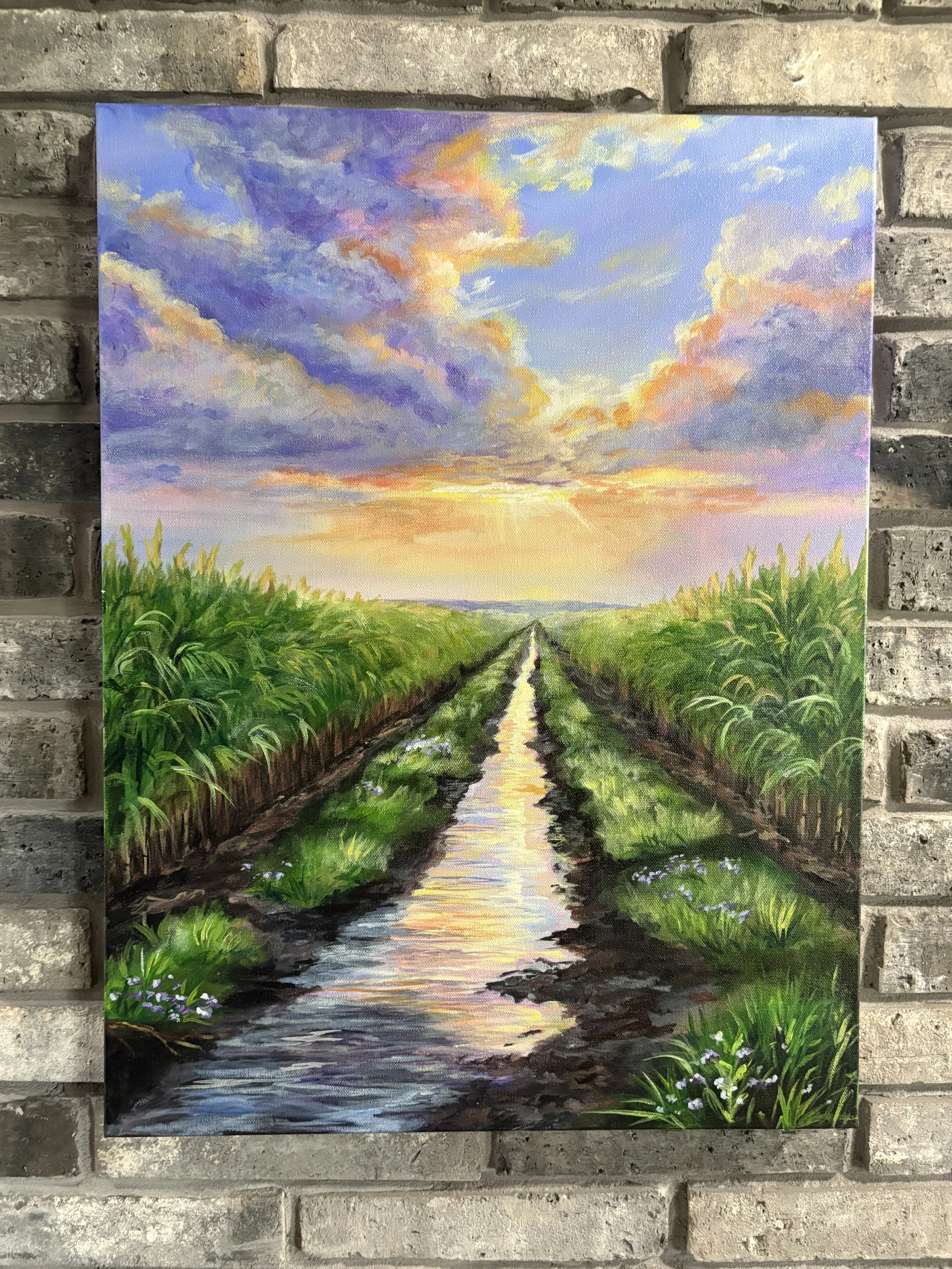 Black Gold Awakening - Painting