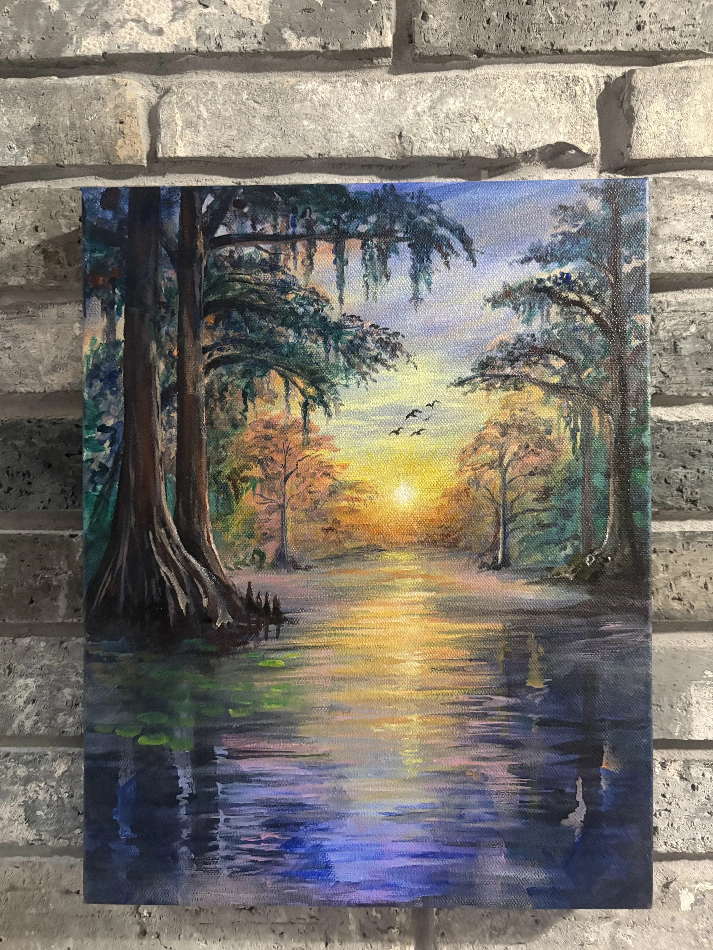 Cypress Morning 12x16 Heather Dartez Art.jpg