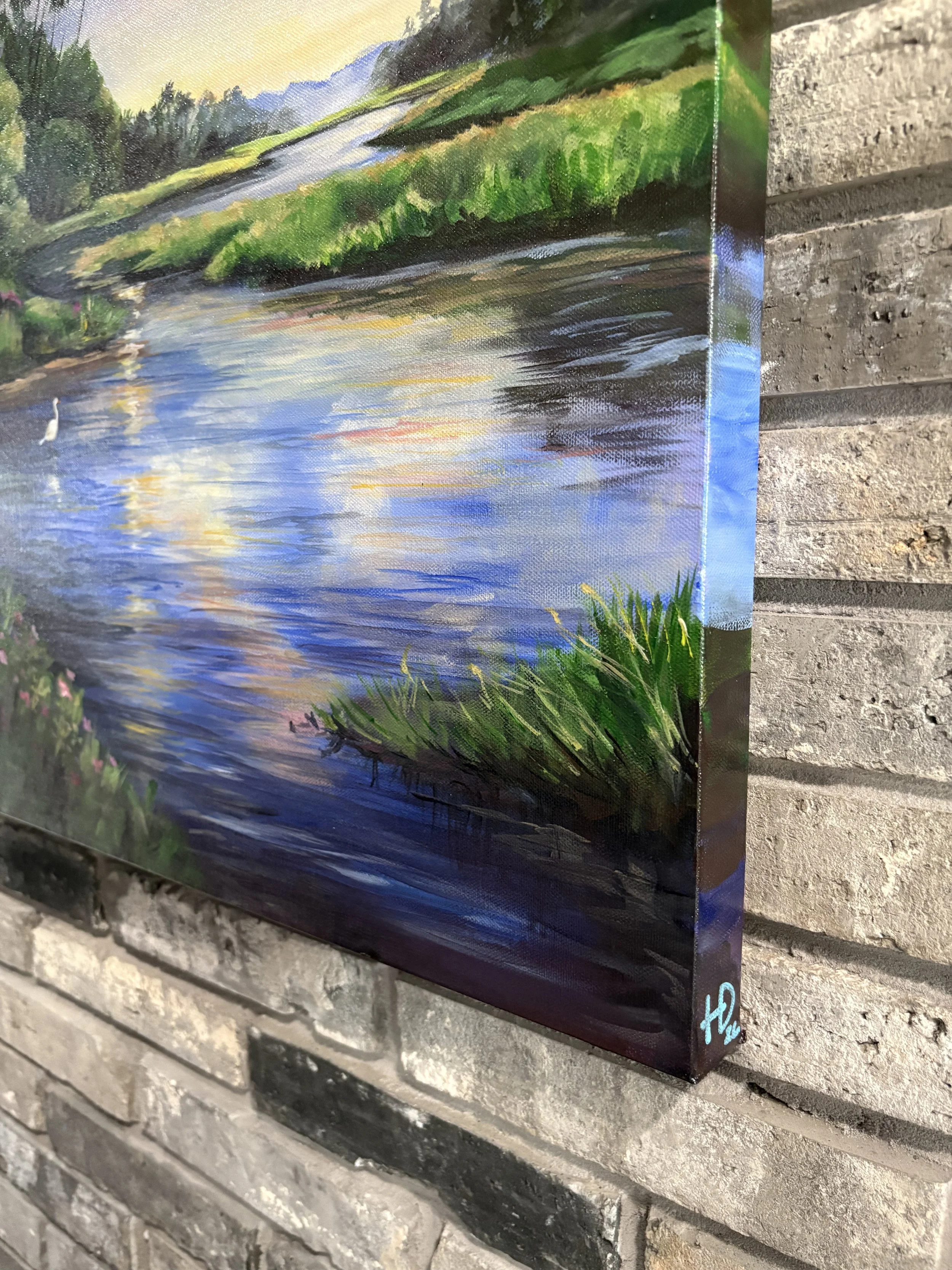 River of Palms 24x30 Heather Dartez Art 2.jpg
