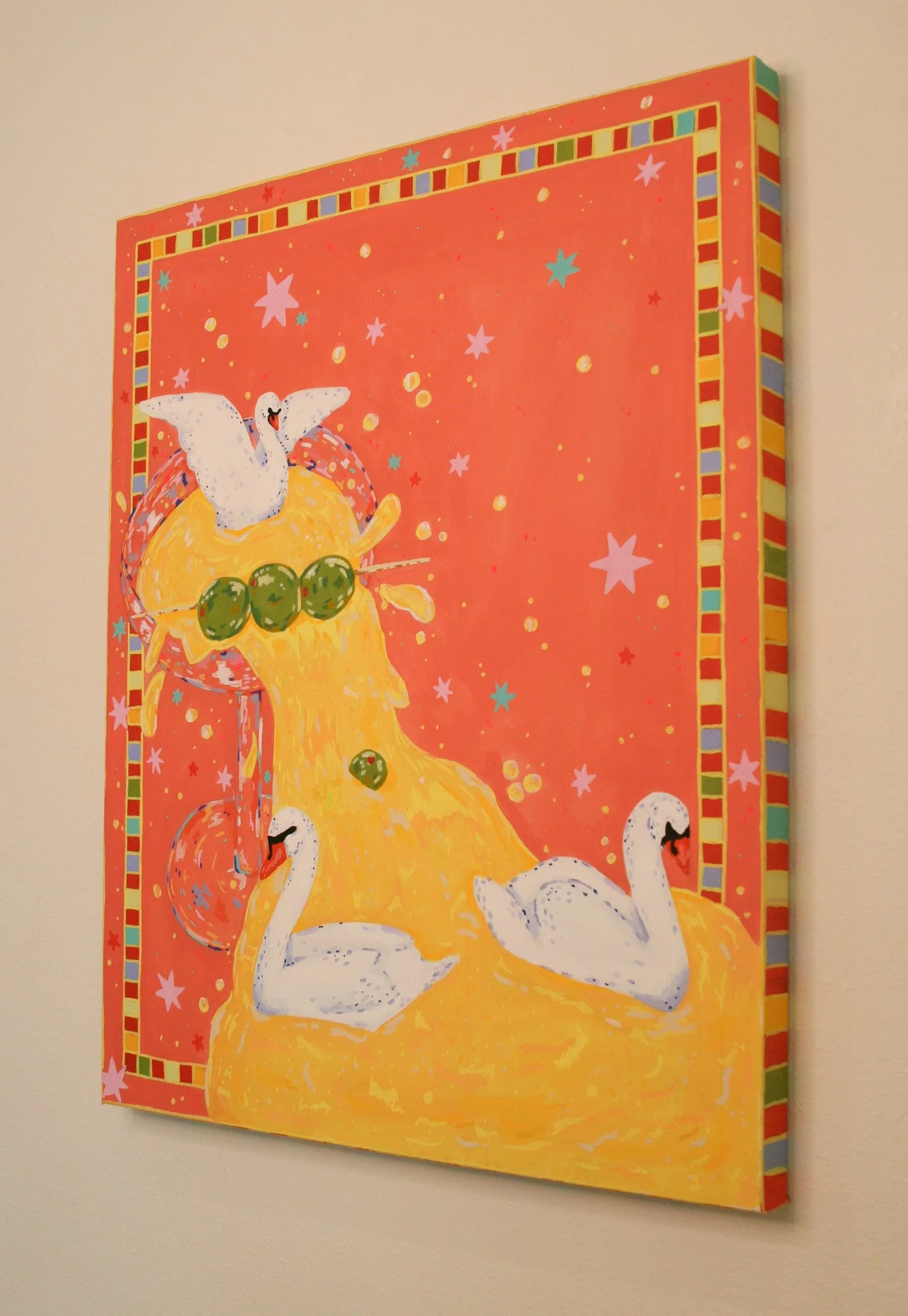 The Year of the Swan - Painting