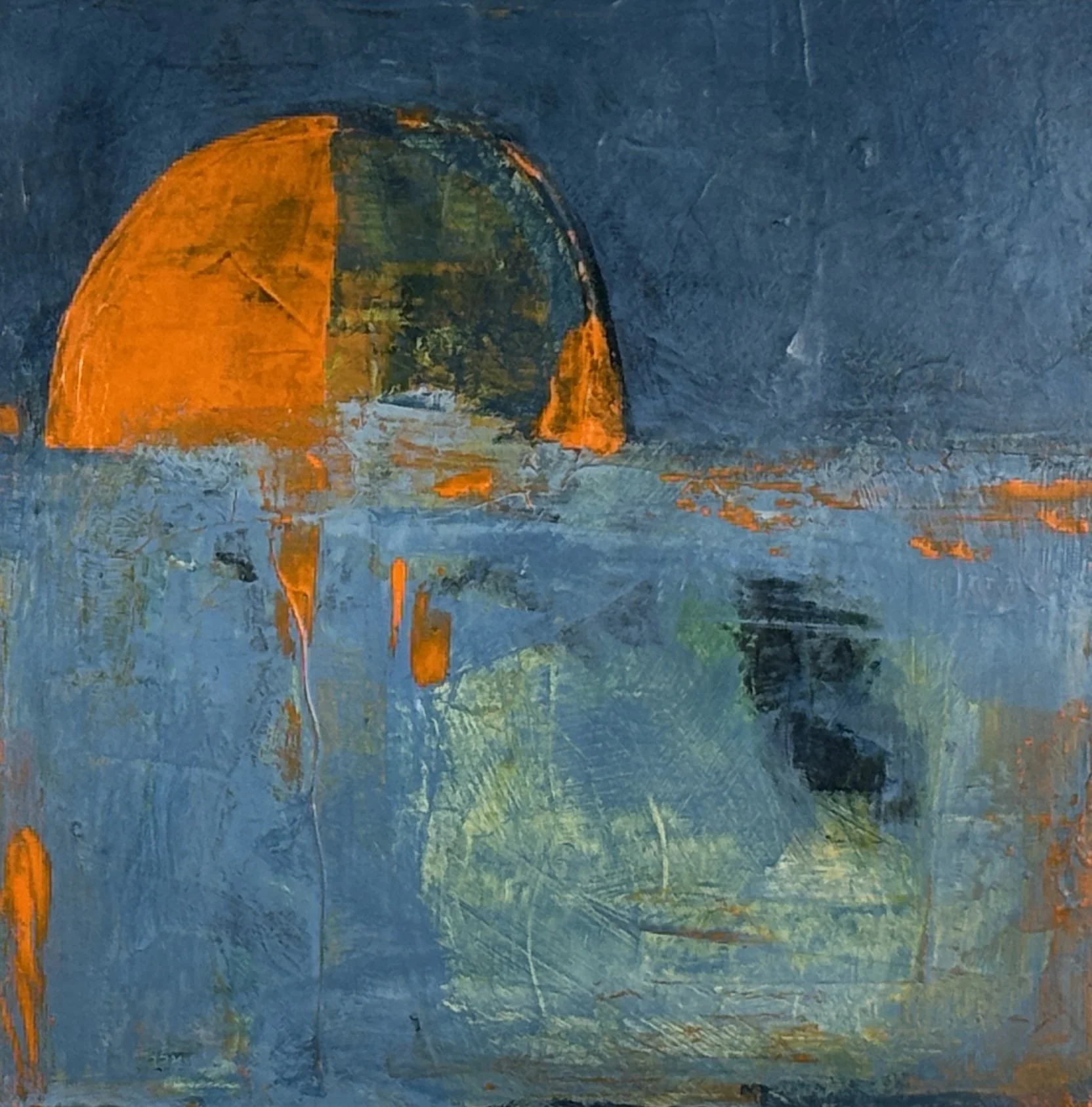 Moon River - Painting