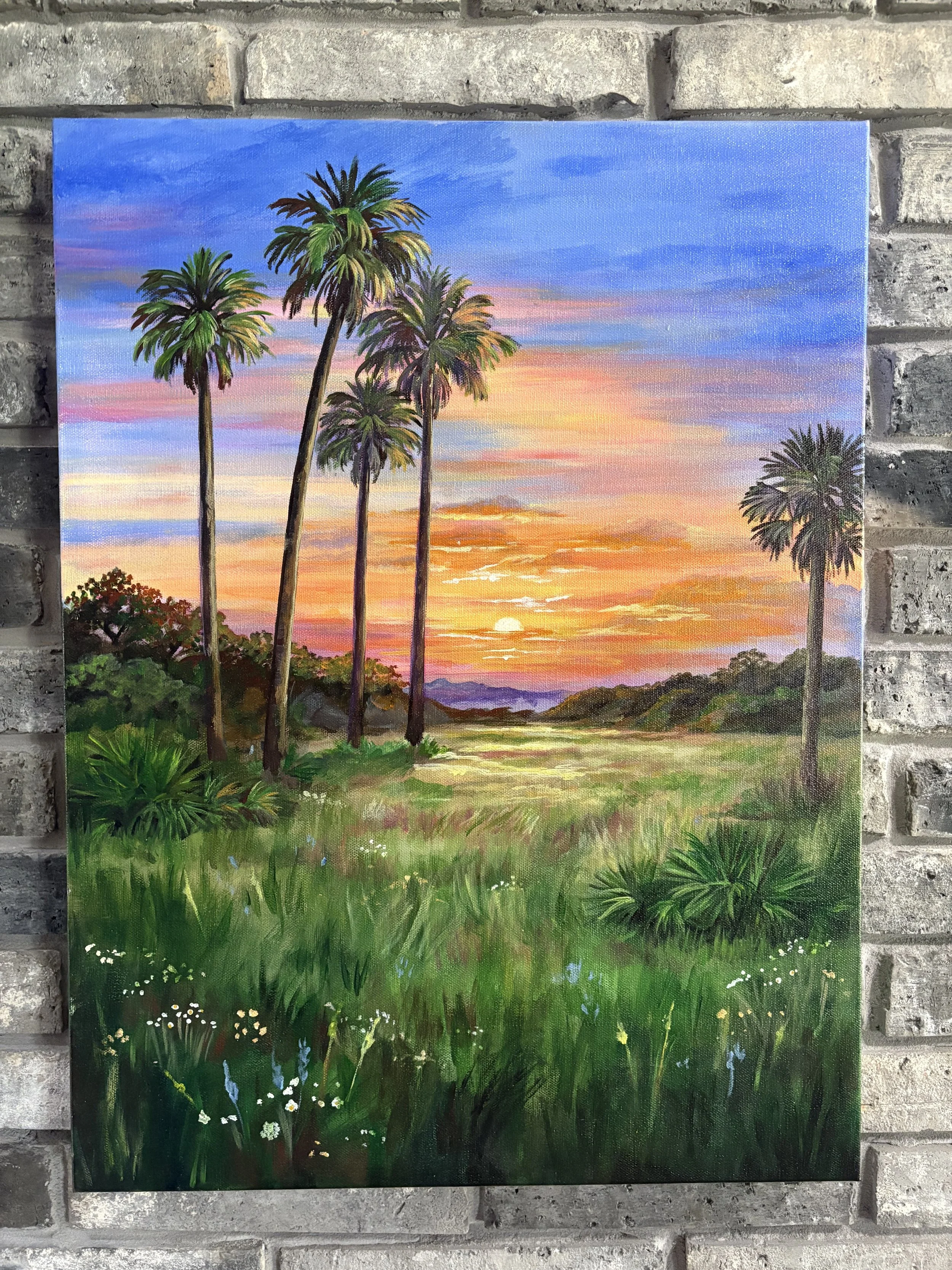 Sabal Serenade - Painting