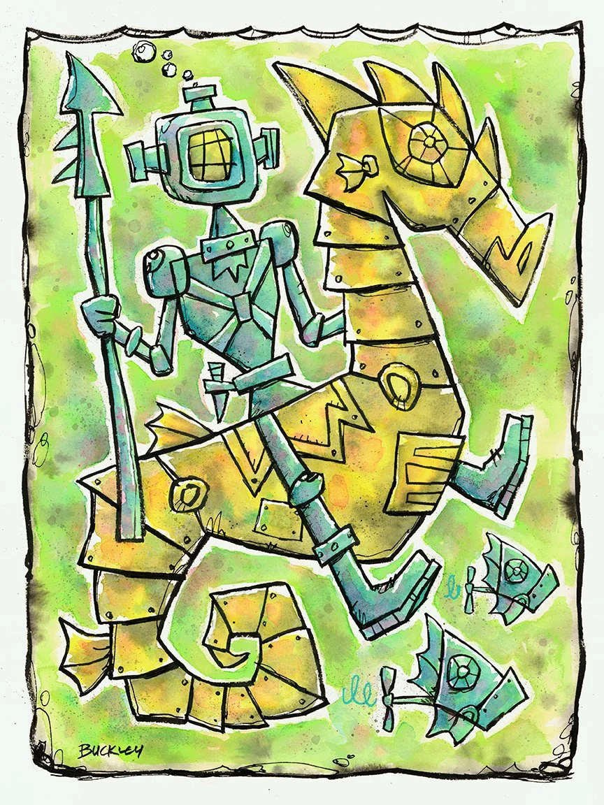 Depth Charger - Painting