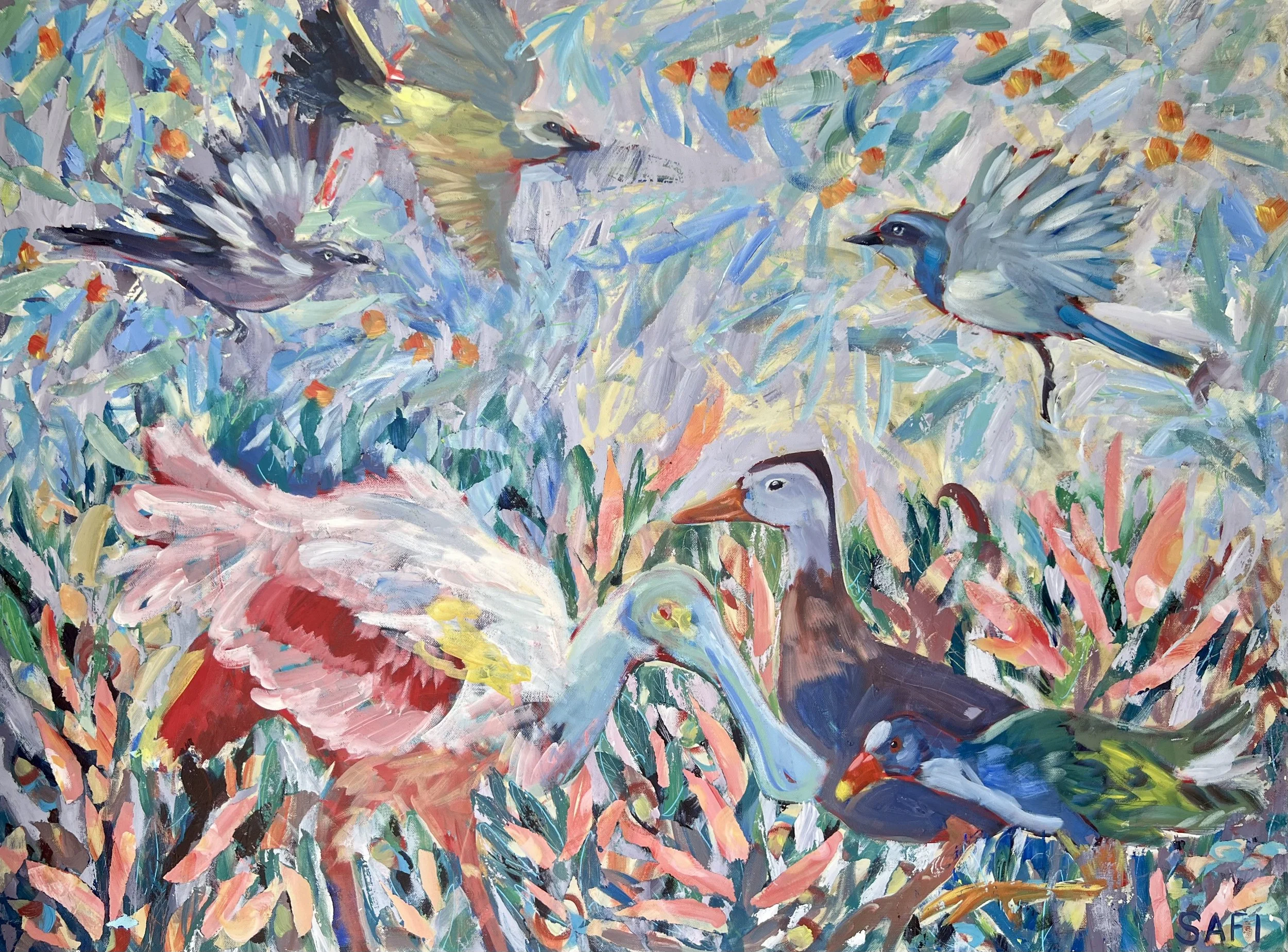 In His Kingdom - Painting