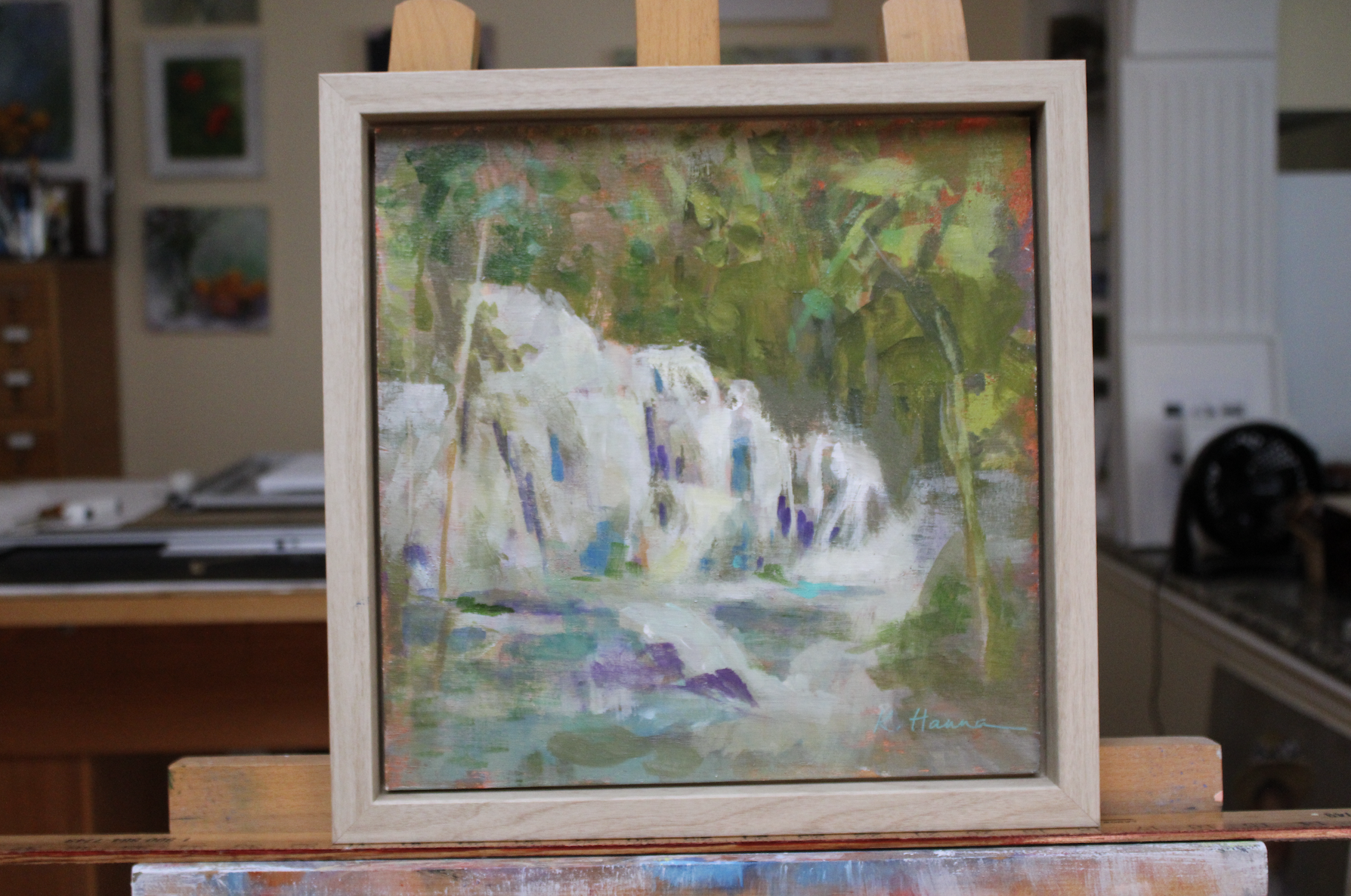 Dunne River Falls - Painting