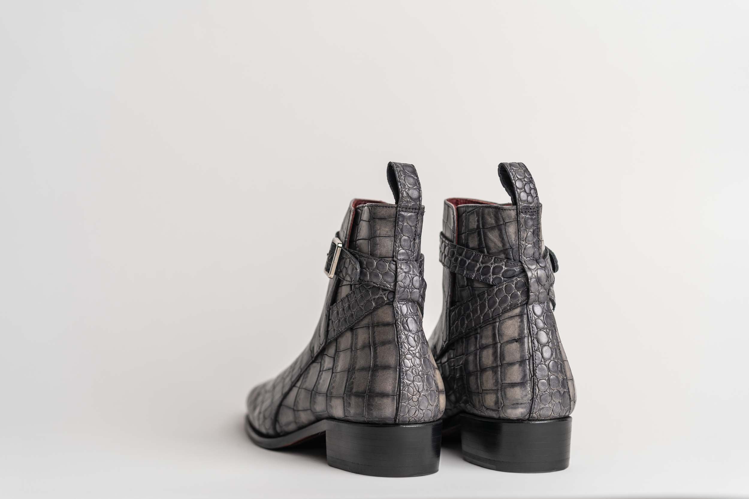 Grey Croco buckel Boots (4).jpg