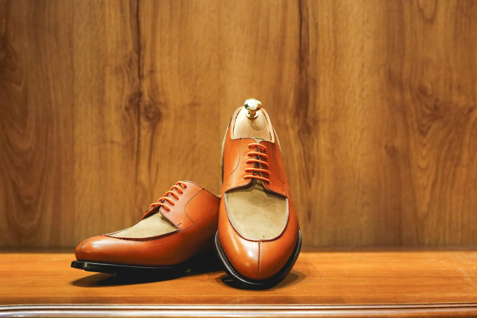 Norweger Split Derby Cognac