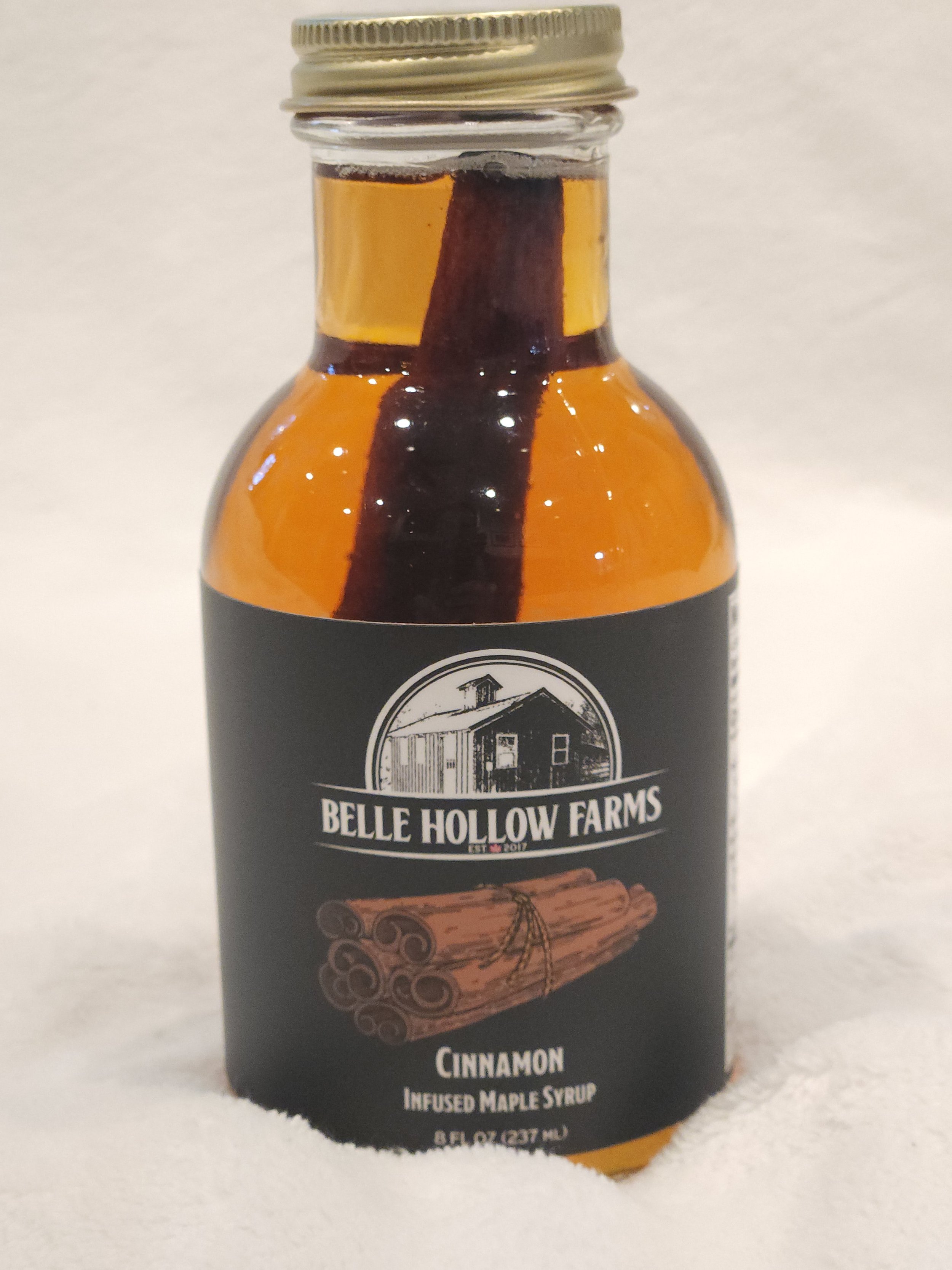 Cinnamon Infused Maple Syrup