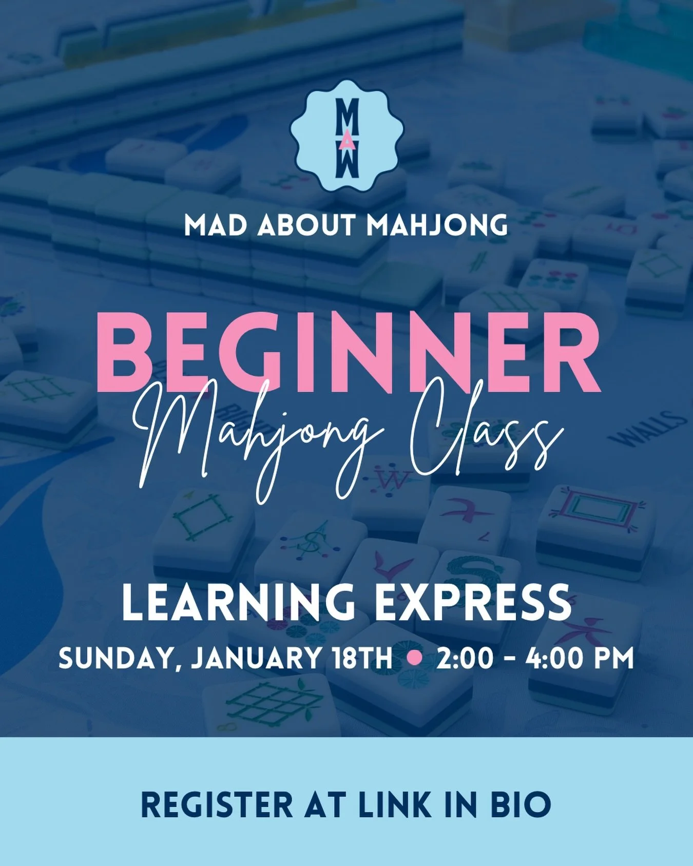This Sunday: Beginner Mahjong at @learningexpressshreveport. 🀄✨
Your sign to stop watching and start playing.
