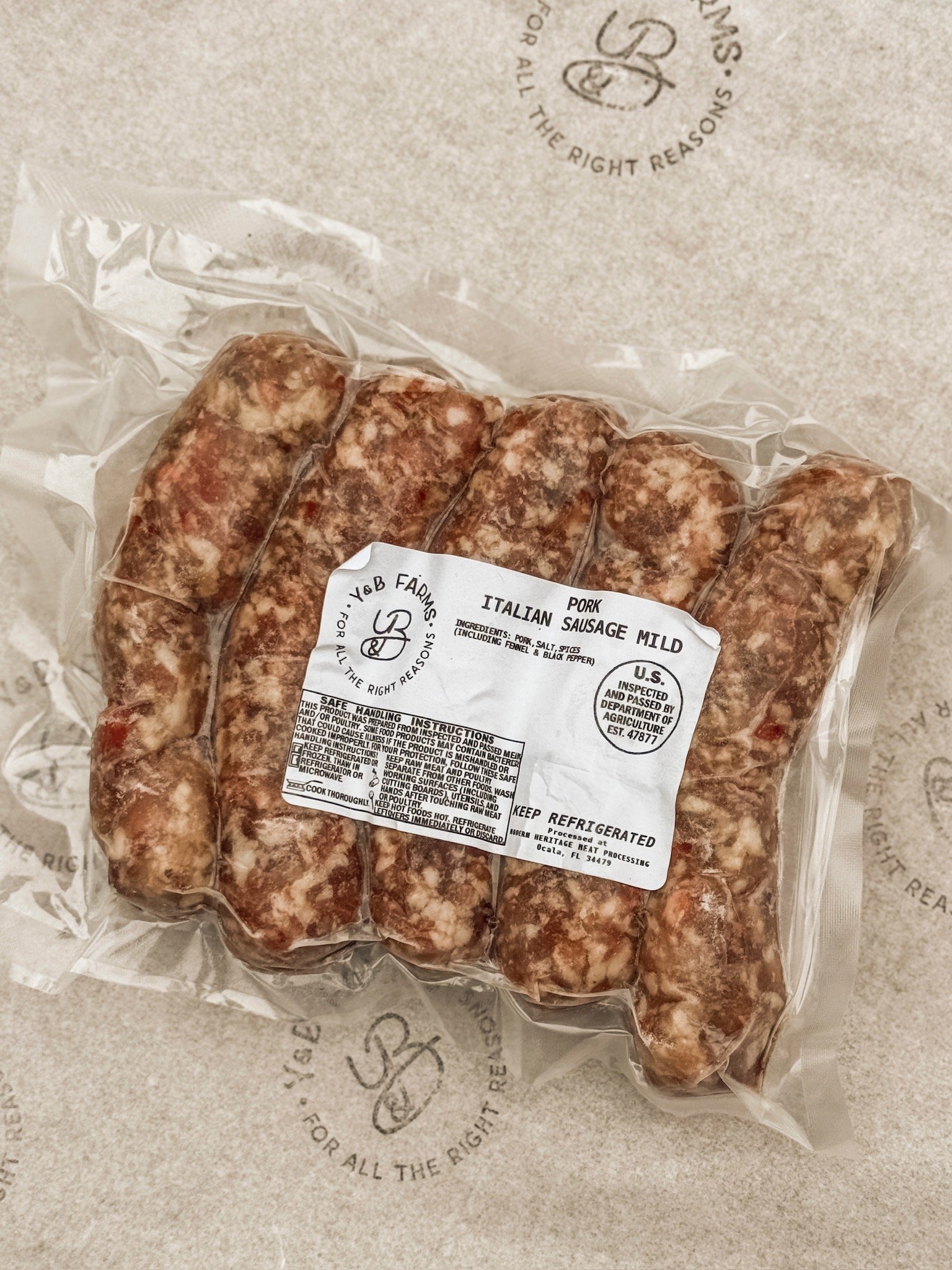 Pork Italian Sausage