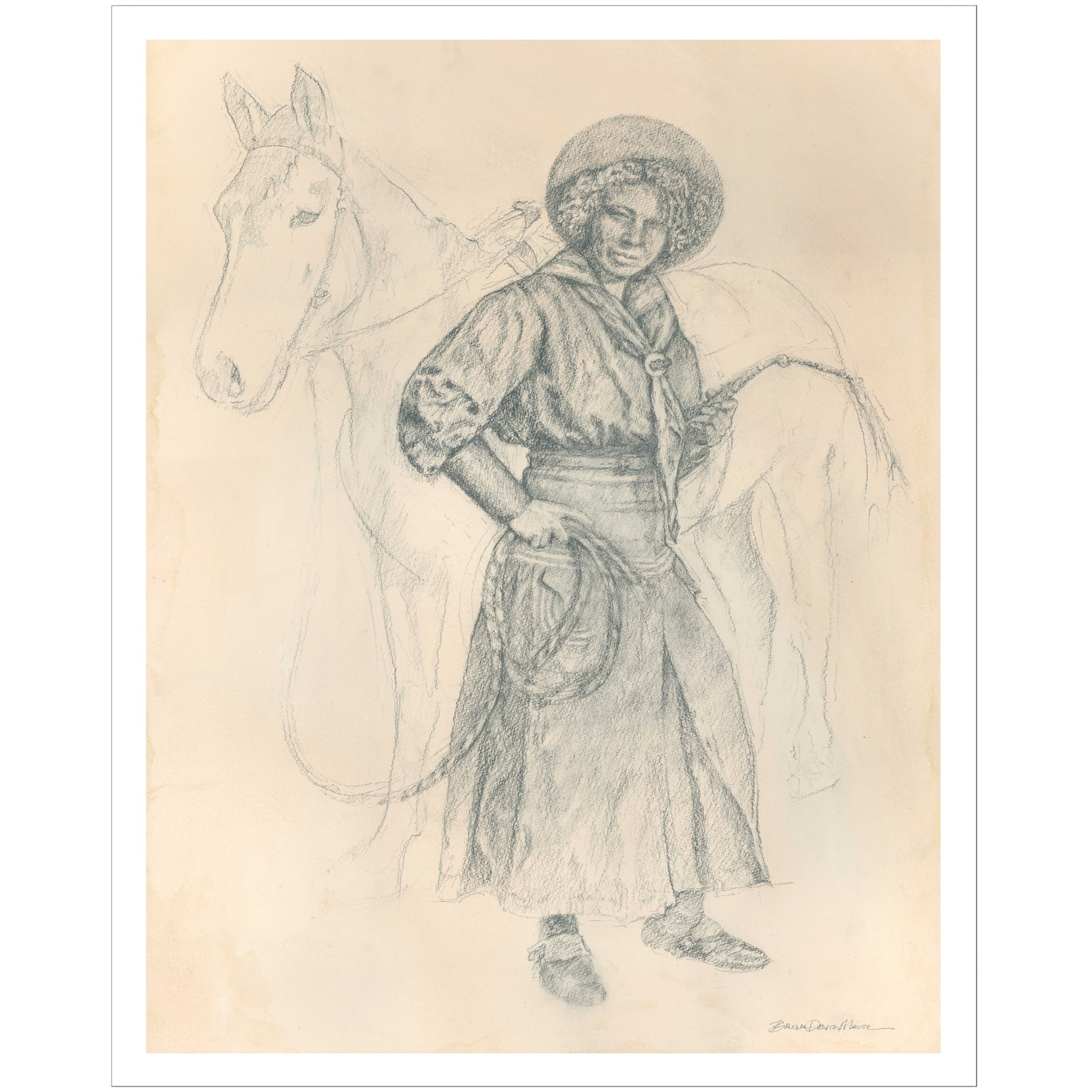 Nellie Brown Giclee Print