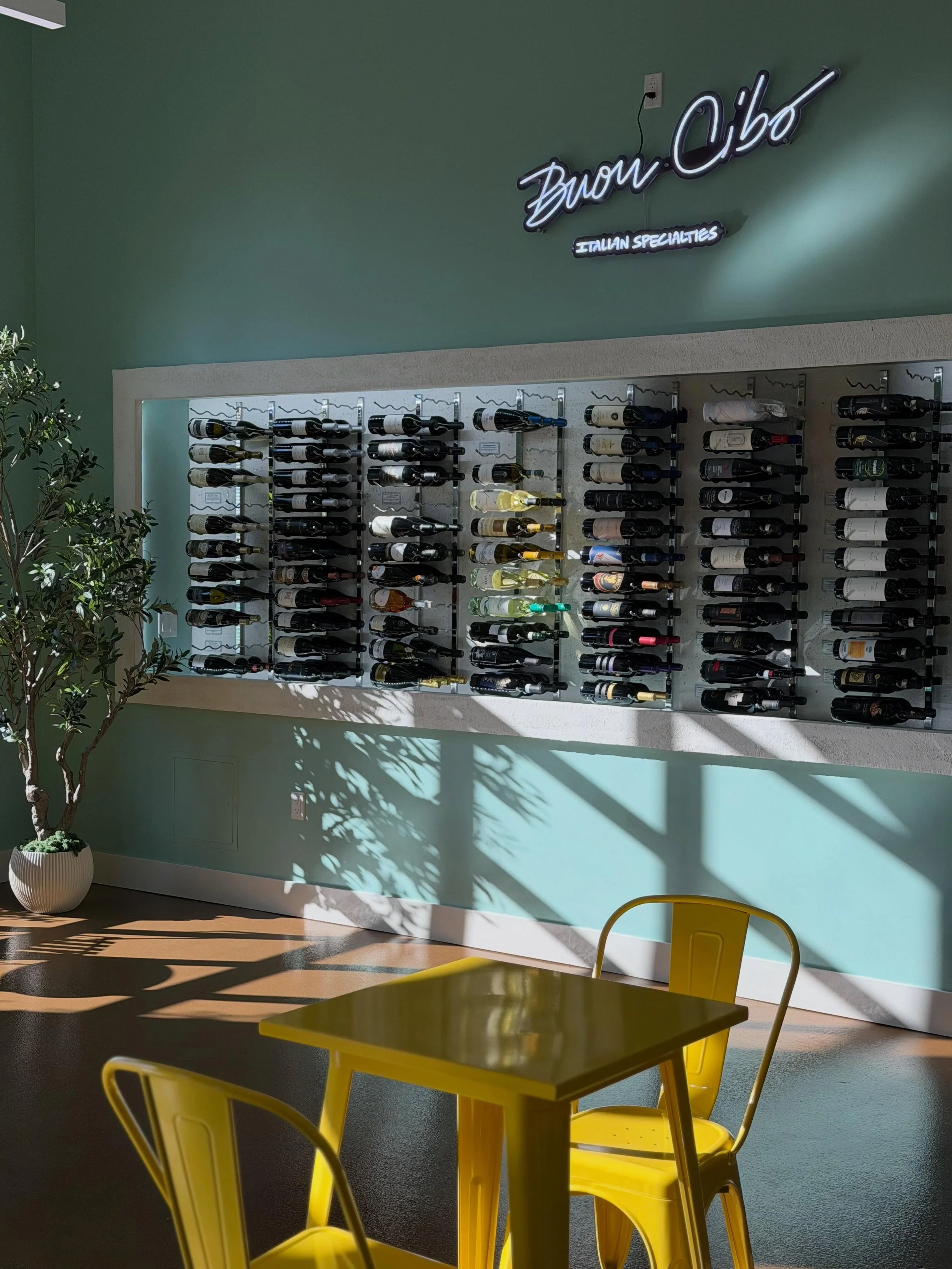Come for the vibes. Stay for the food. Don&rsquo;t leave without dinner for later.

Good wine, good sandwiches, good company... and a case full of chef-made meals ready to take home and heat up whenever you need them.

#BuonCibo #ScrippsRanch #SanDie