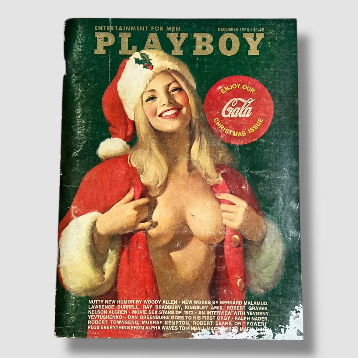 Playboy Mag Gala Christmas Issue December 1972