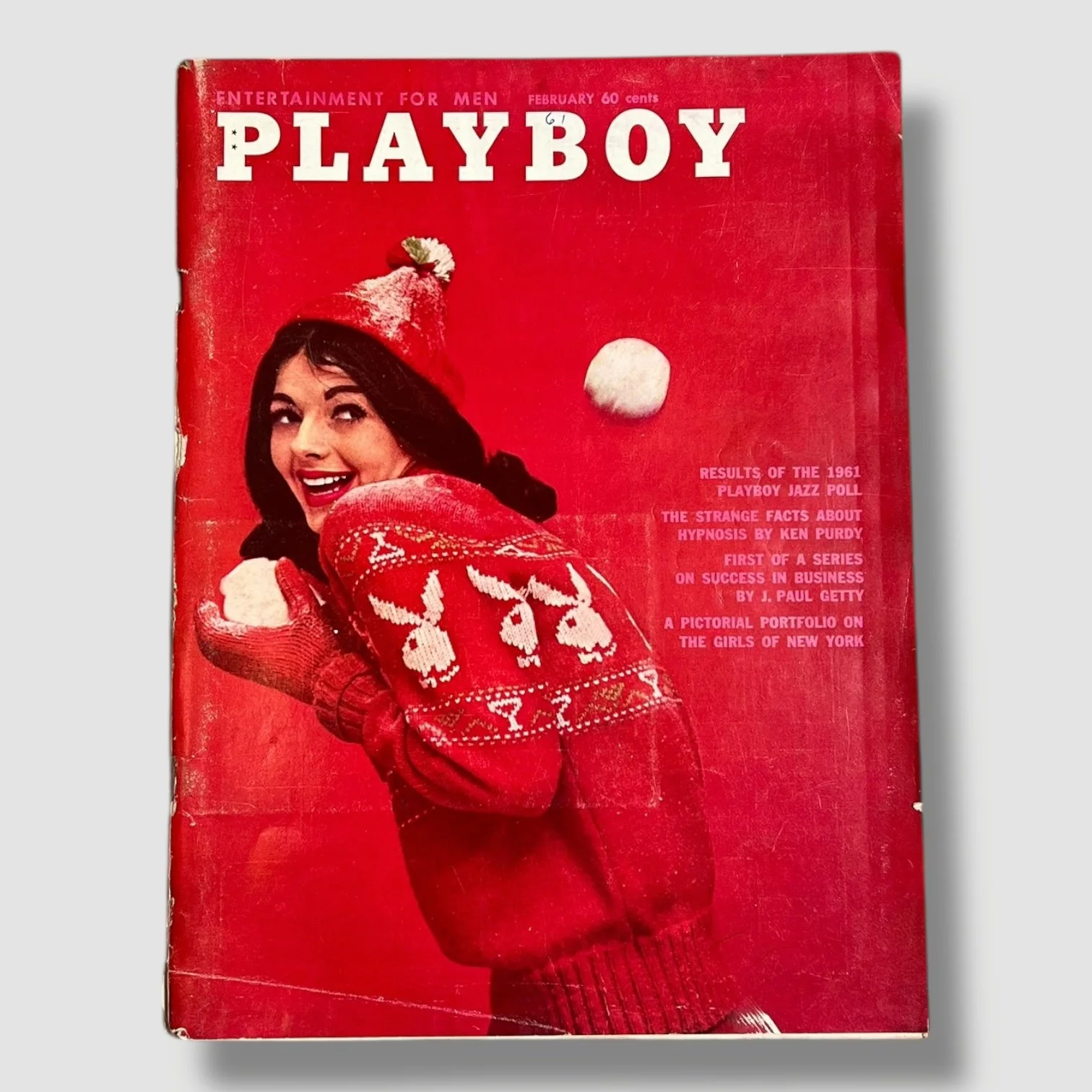 Playboy Mag February 1961