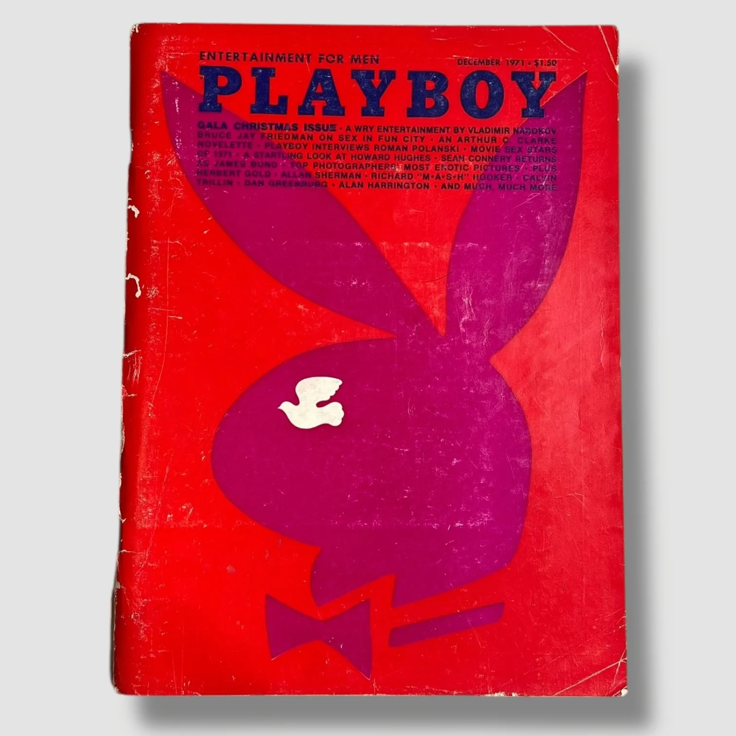 Playboy Mag Gala Christmas Issue December 1971