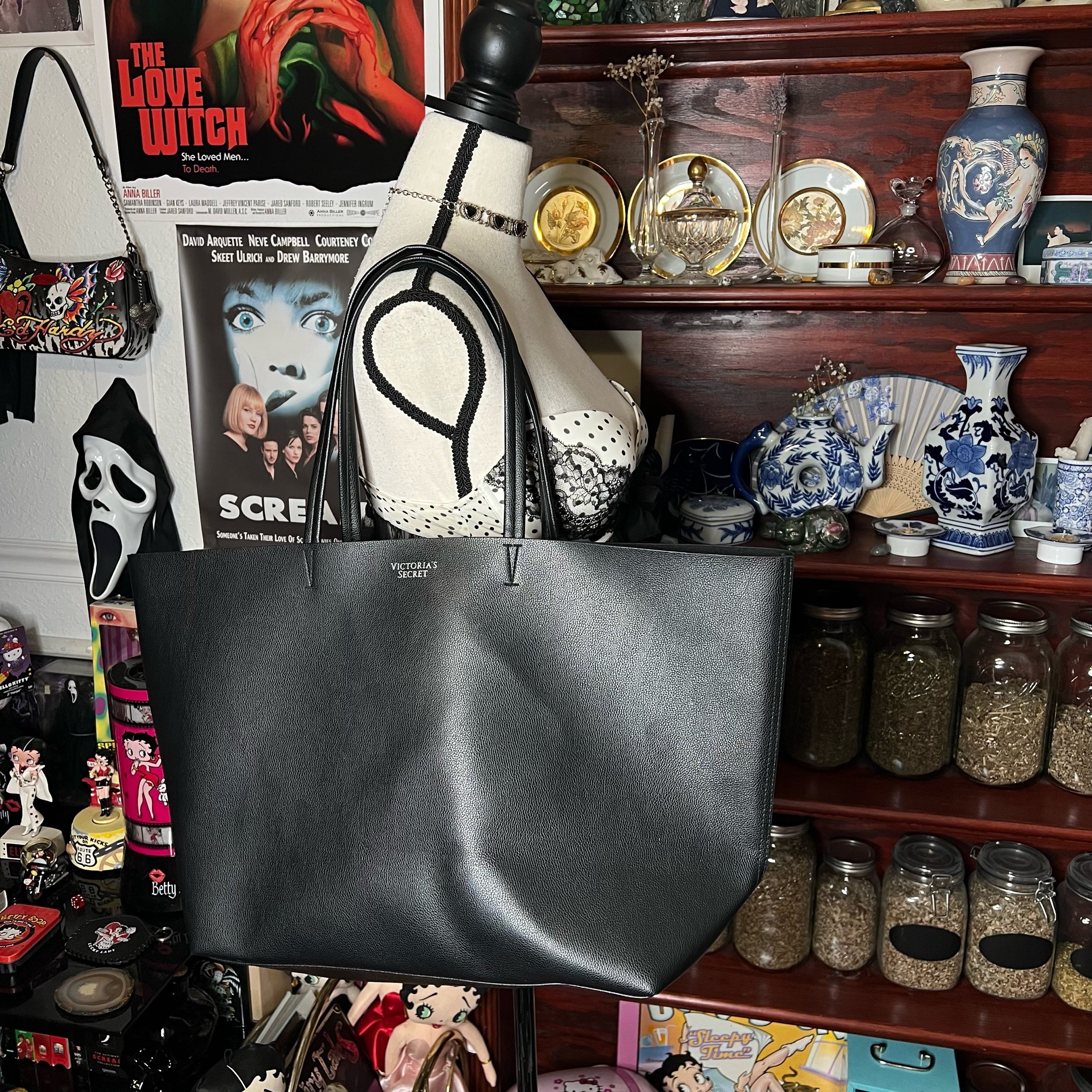 Victoria’s Secret Large Black Tote Bag