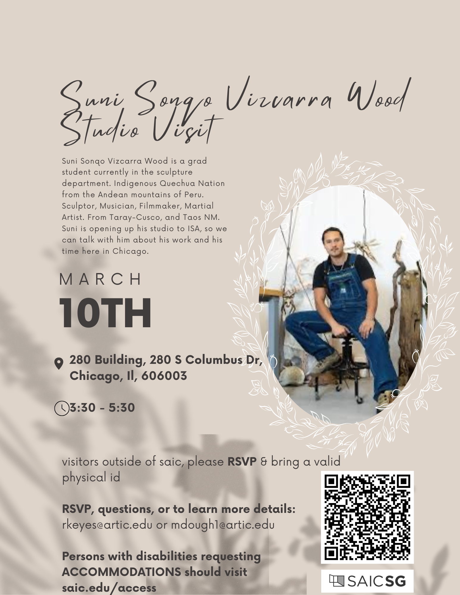 Suni Sonqo Vizcarra Wood Studio Visit 
