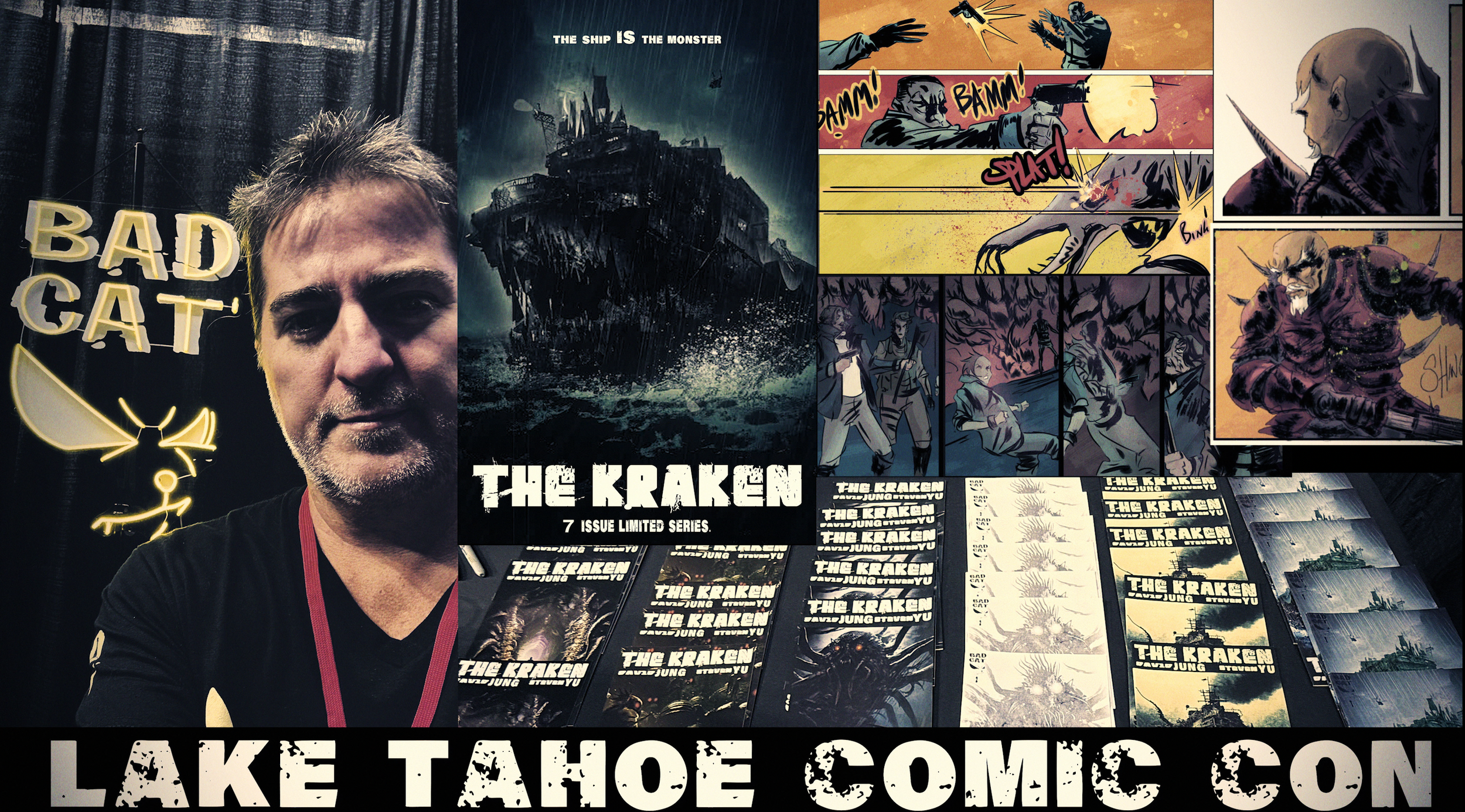 BAD CAT makes waves at lake tahoe comic con