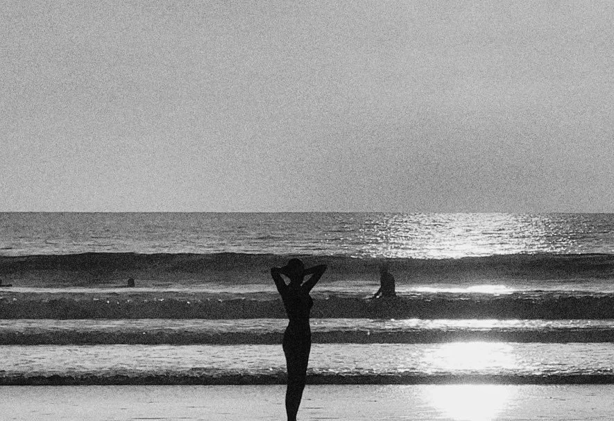 The Morning After on the Beach