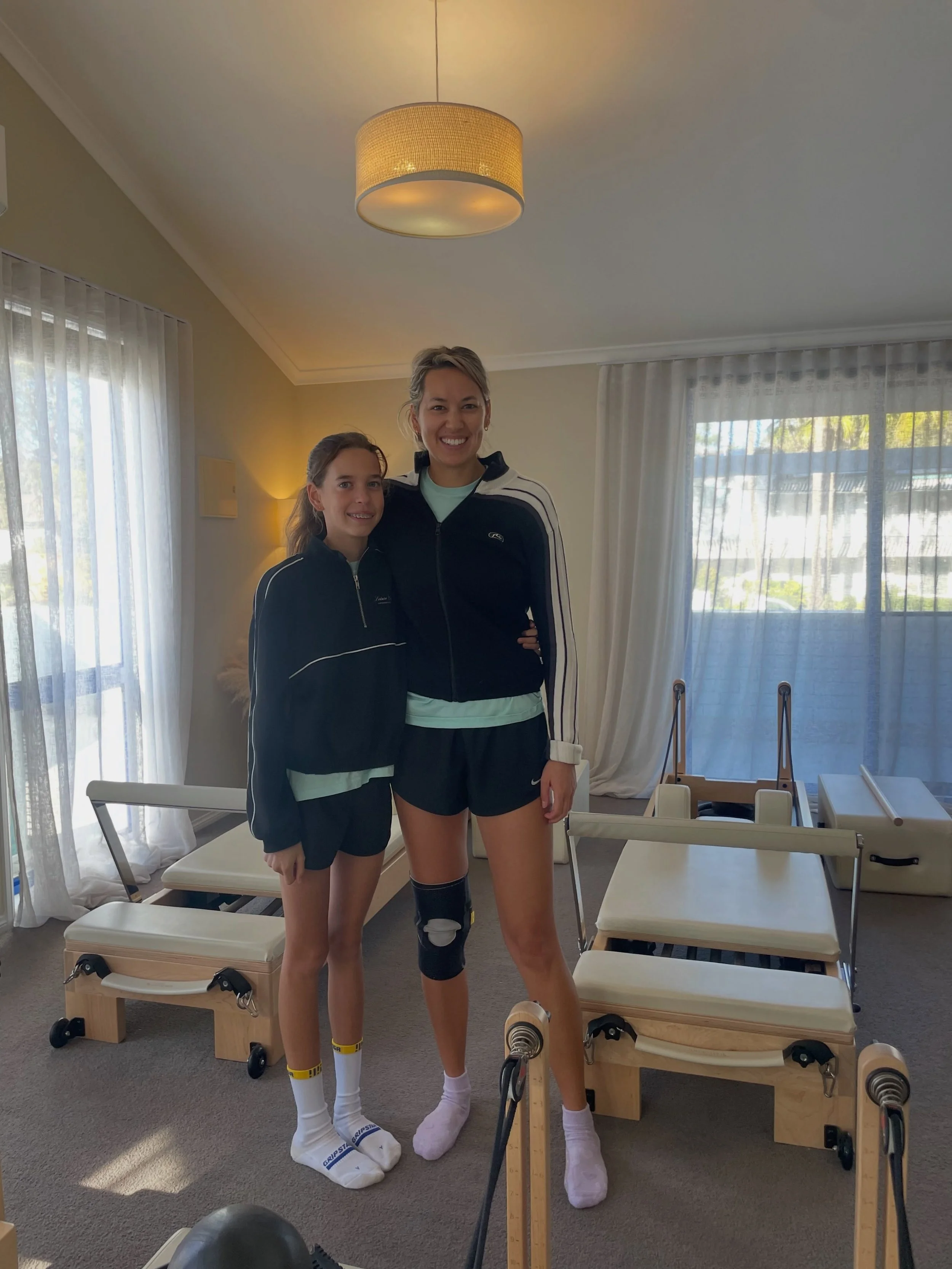 Reformer Pilates is such a great addition for pre-teens, especially sporty kids. 💪

It helps build strength, stability, balance and body awareness without putting extra stress on growing bodies. It can improve flexibility, coordination and posture, 