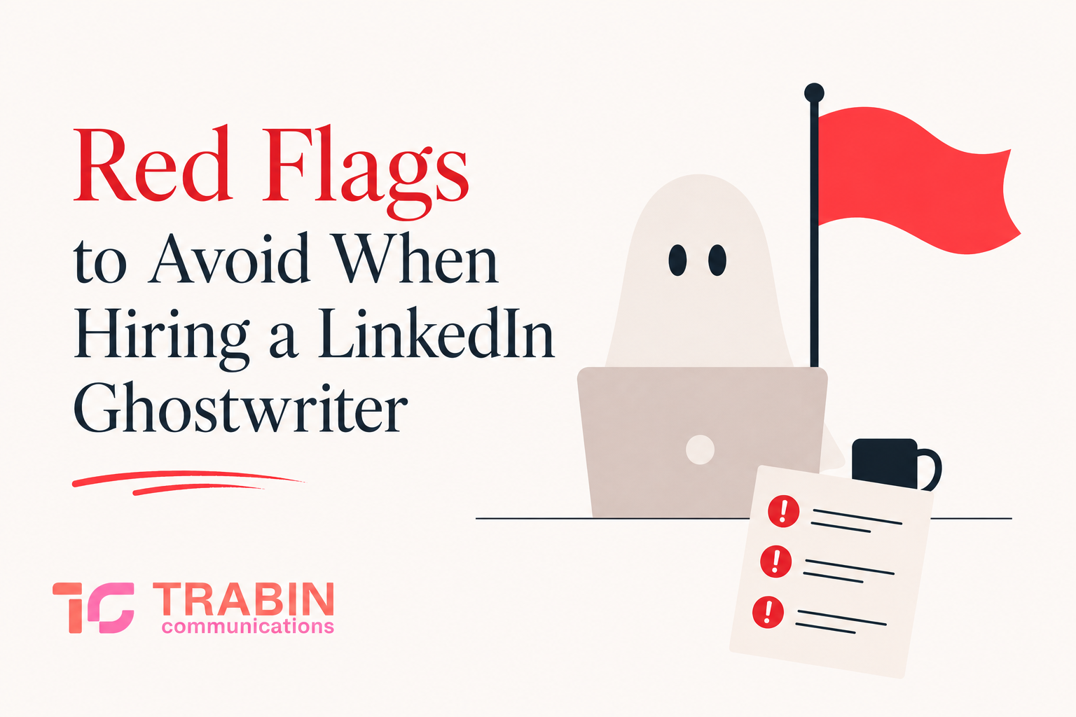 Red Flags to Avoid When Hiring a LinkedIn Ghostwriter