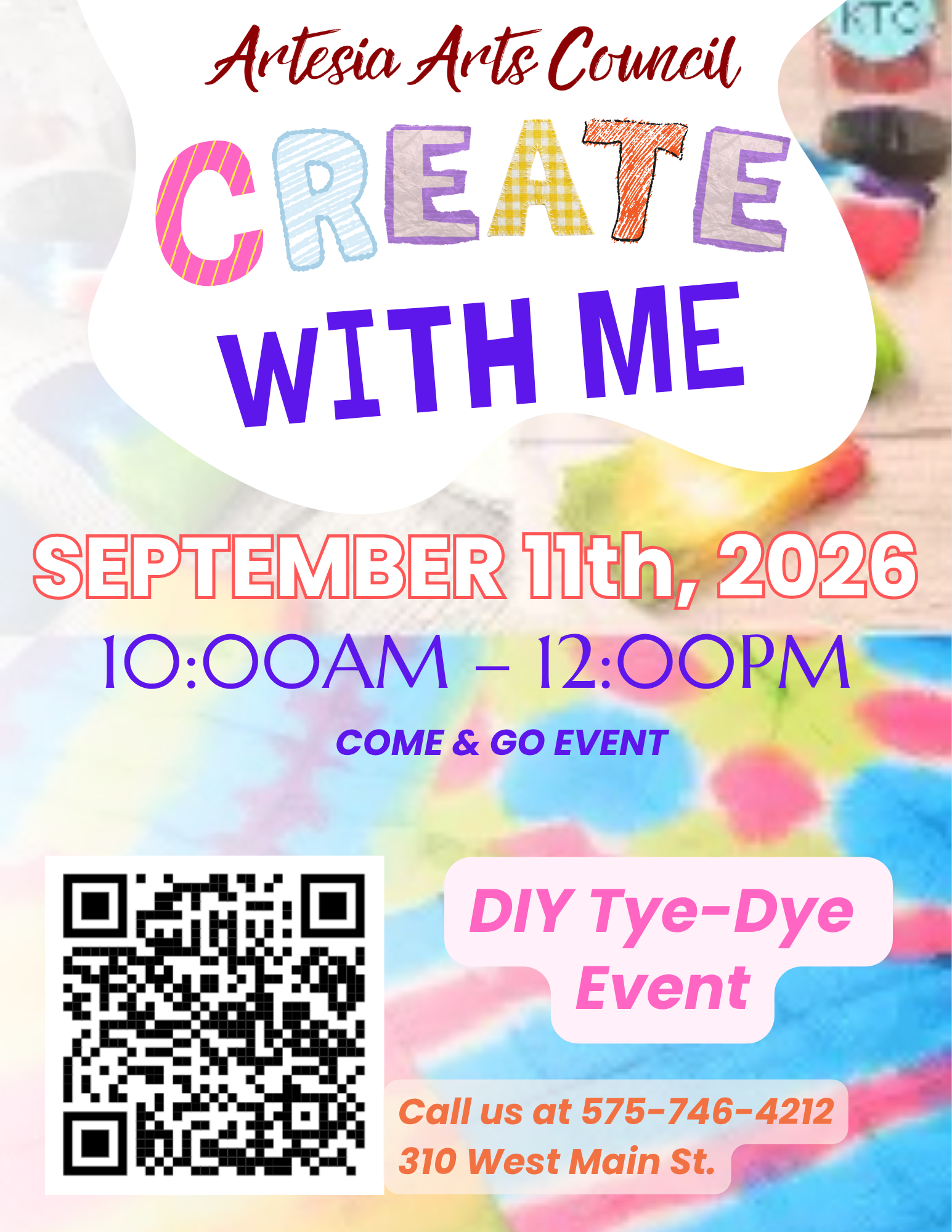 Create with Me- DIY Tye Dye