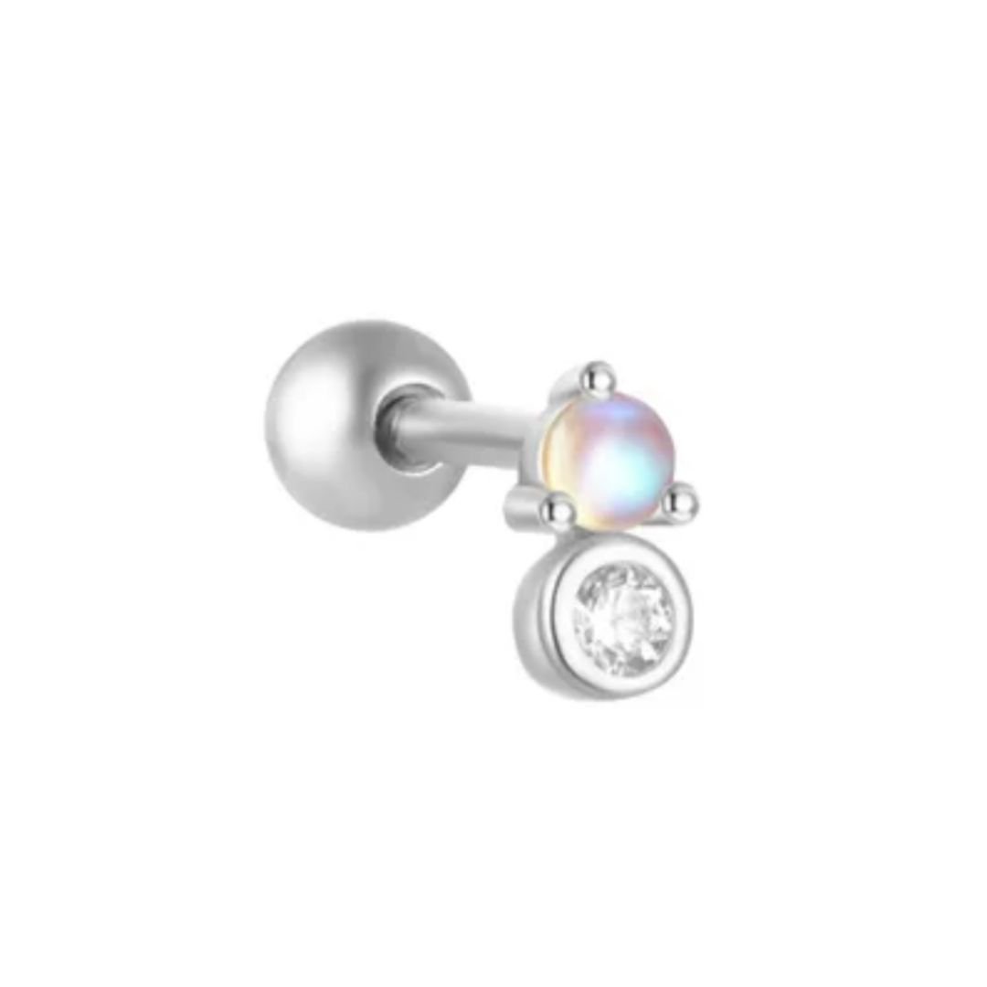 Sparkle Stud - Silver
