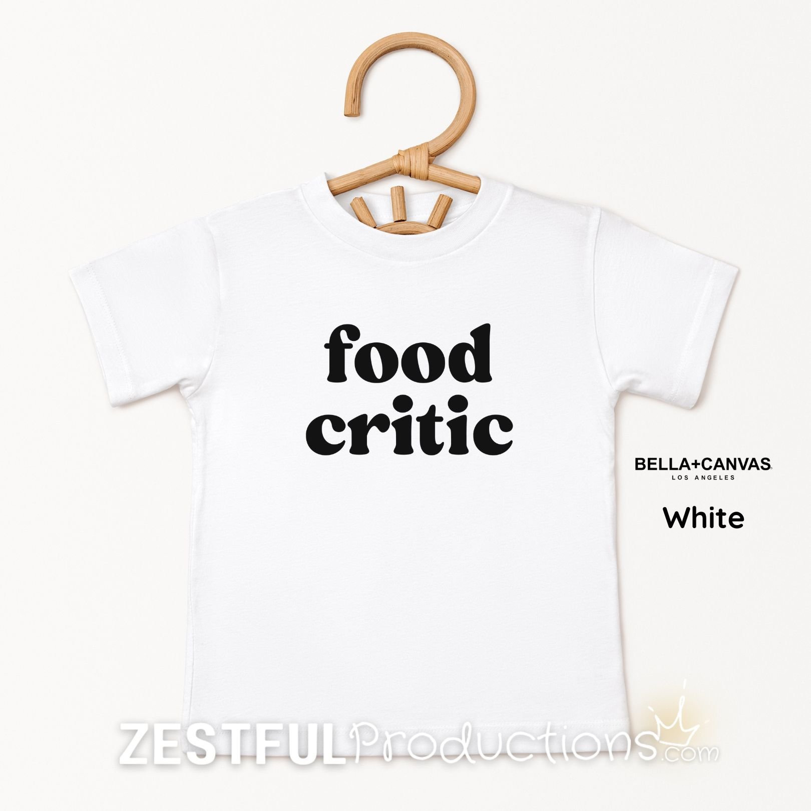 Food Critic Toddler Tee 2T-5T