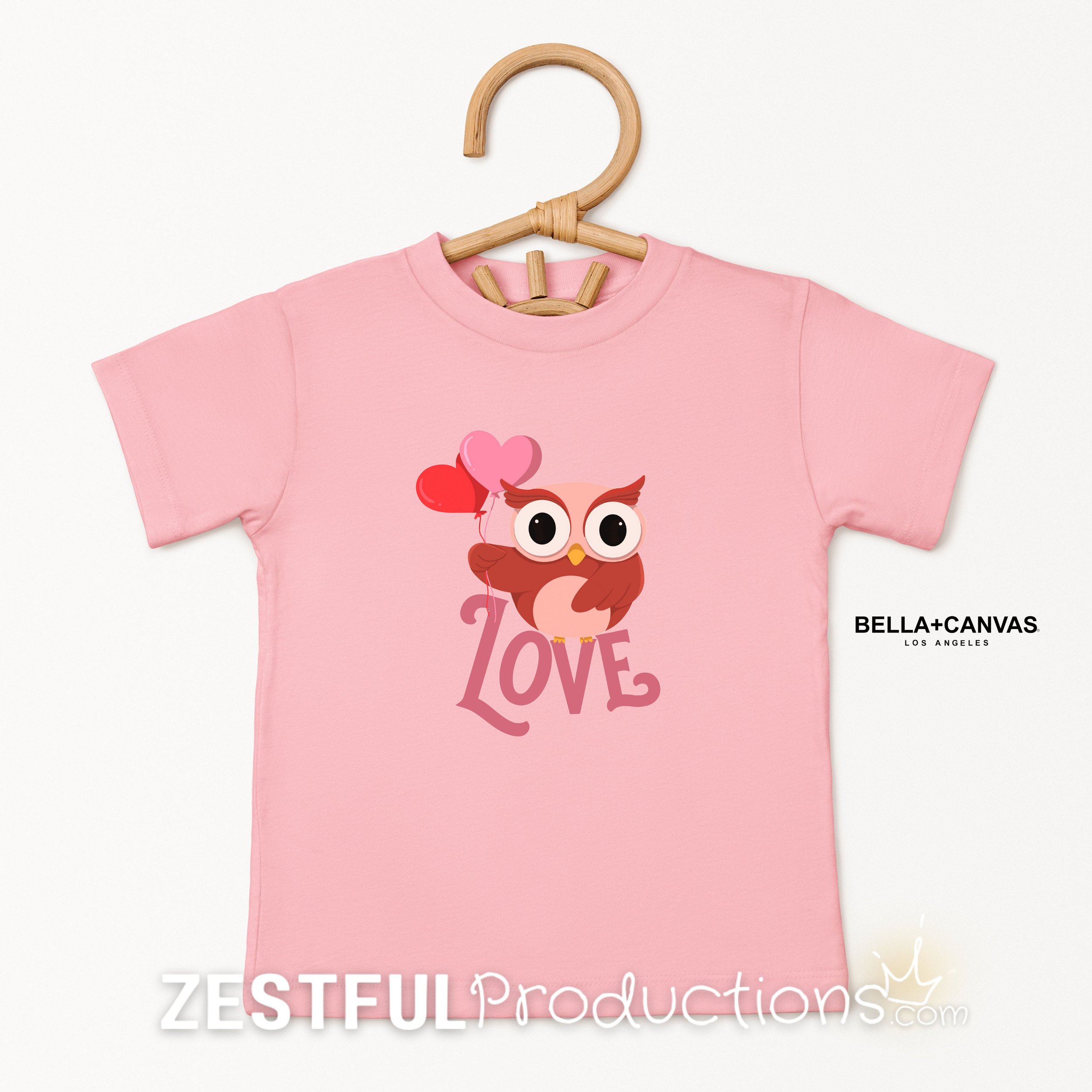 Love Owl Toddler T-Shirt 2T-5T