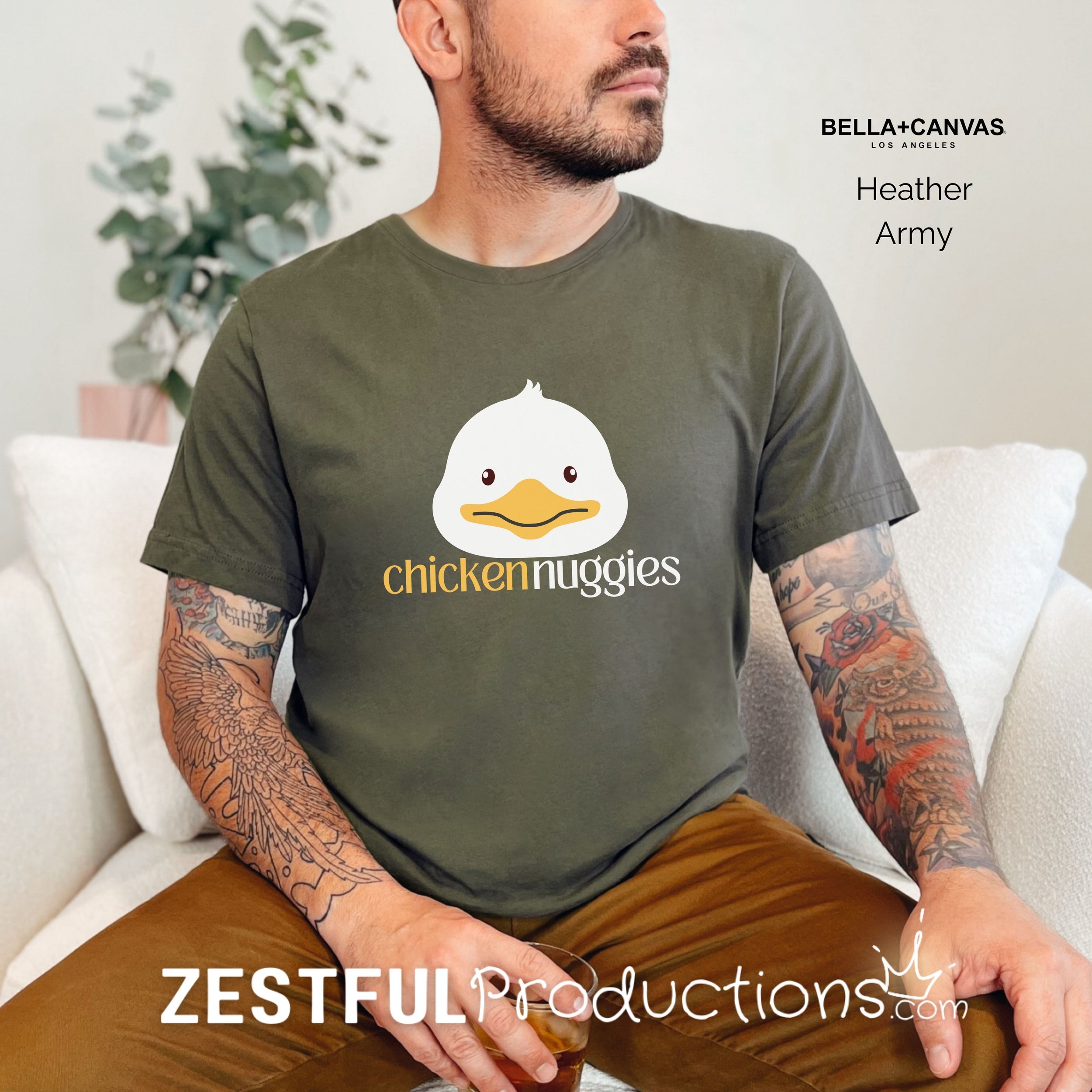 Chicken Nuggies Unisex Foodie Tee