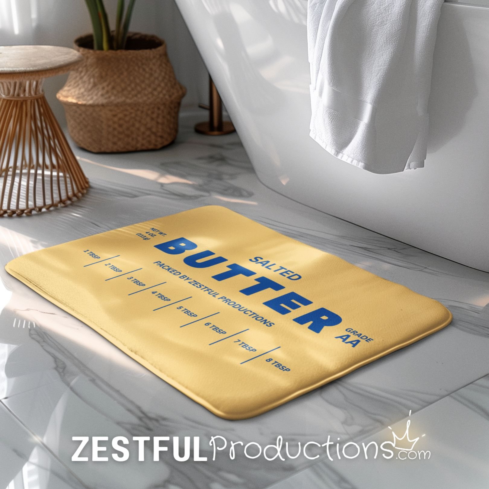 Salted Butter Bath Mat