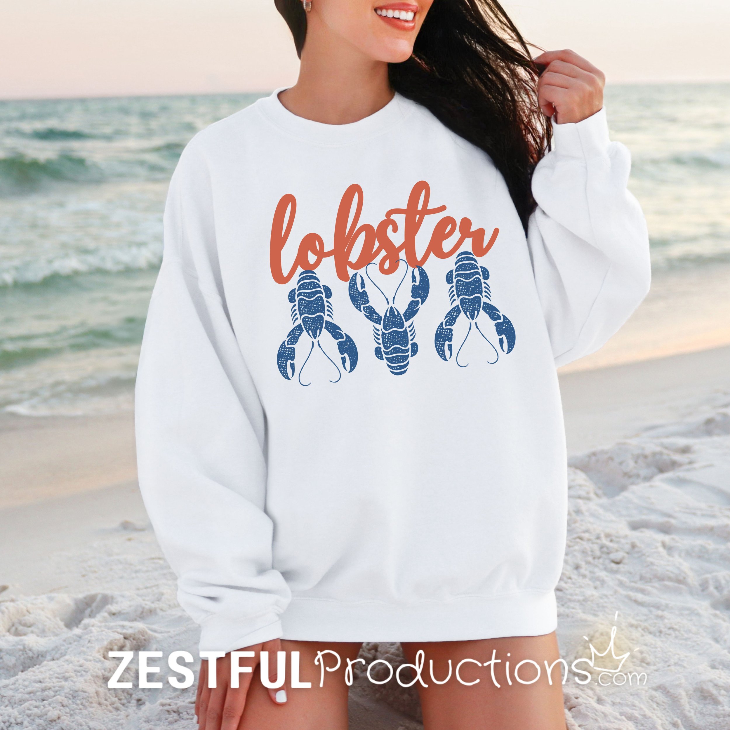 Lobster Unisex Crewneck Sweatshirt