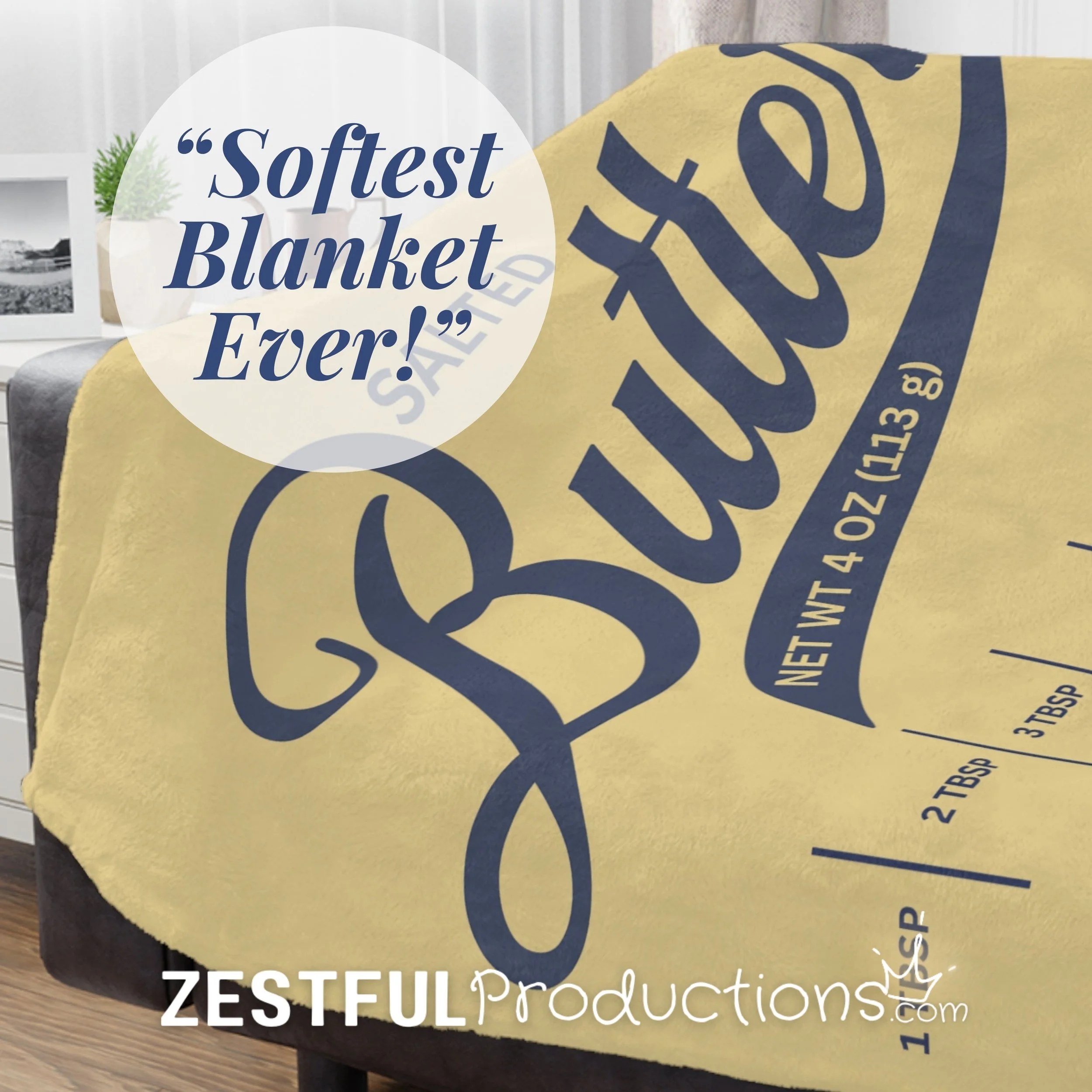 Salted Butter Stick Blanket