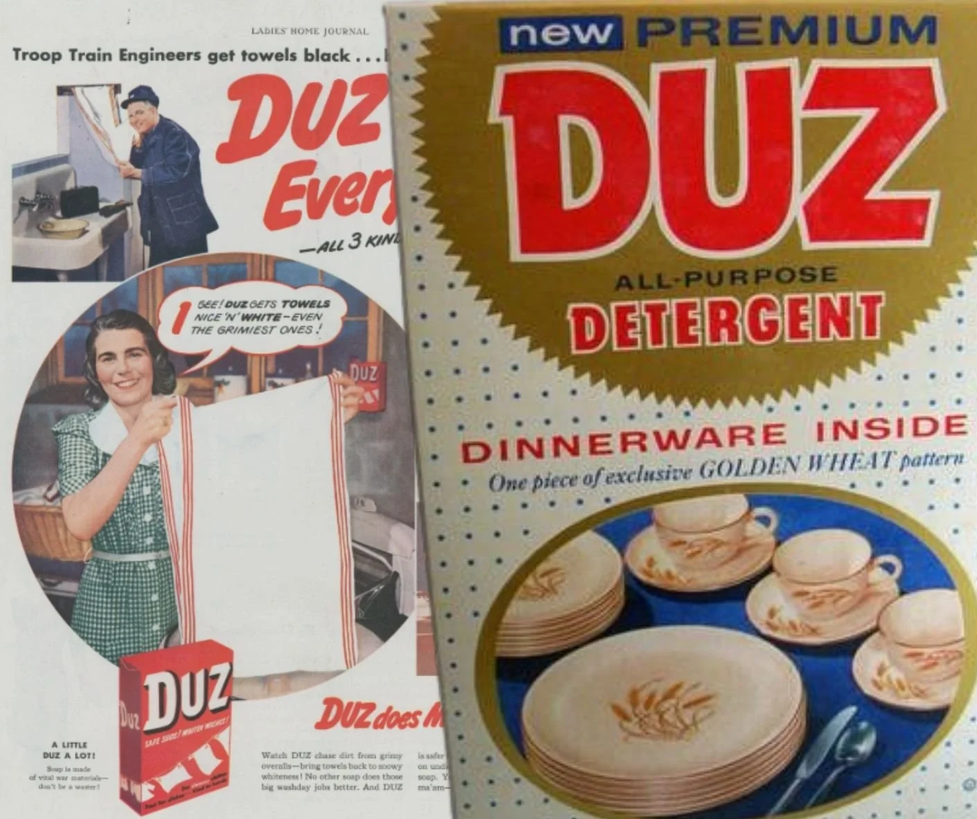 From Soap Boxes to Supper Tables: The Golden Story of Homer Laughlin’s Duz Dishes