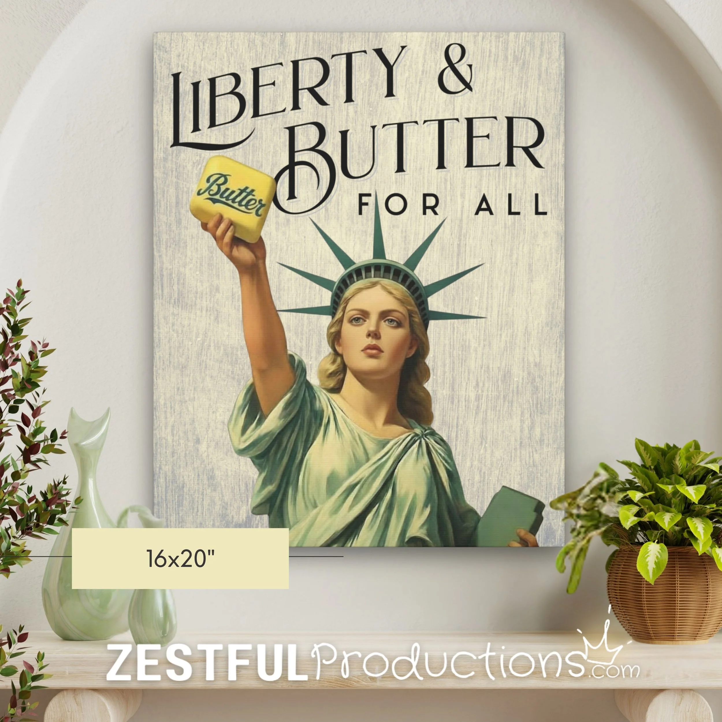 Butter Print Liberty Wall Art