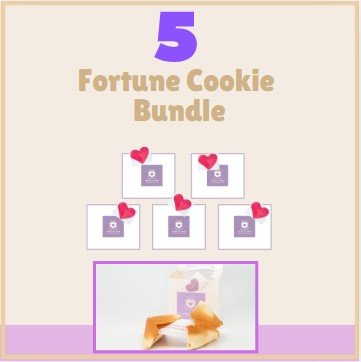 5 Fortune Cookie Bundle