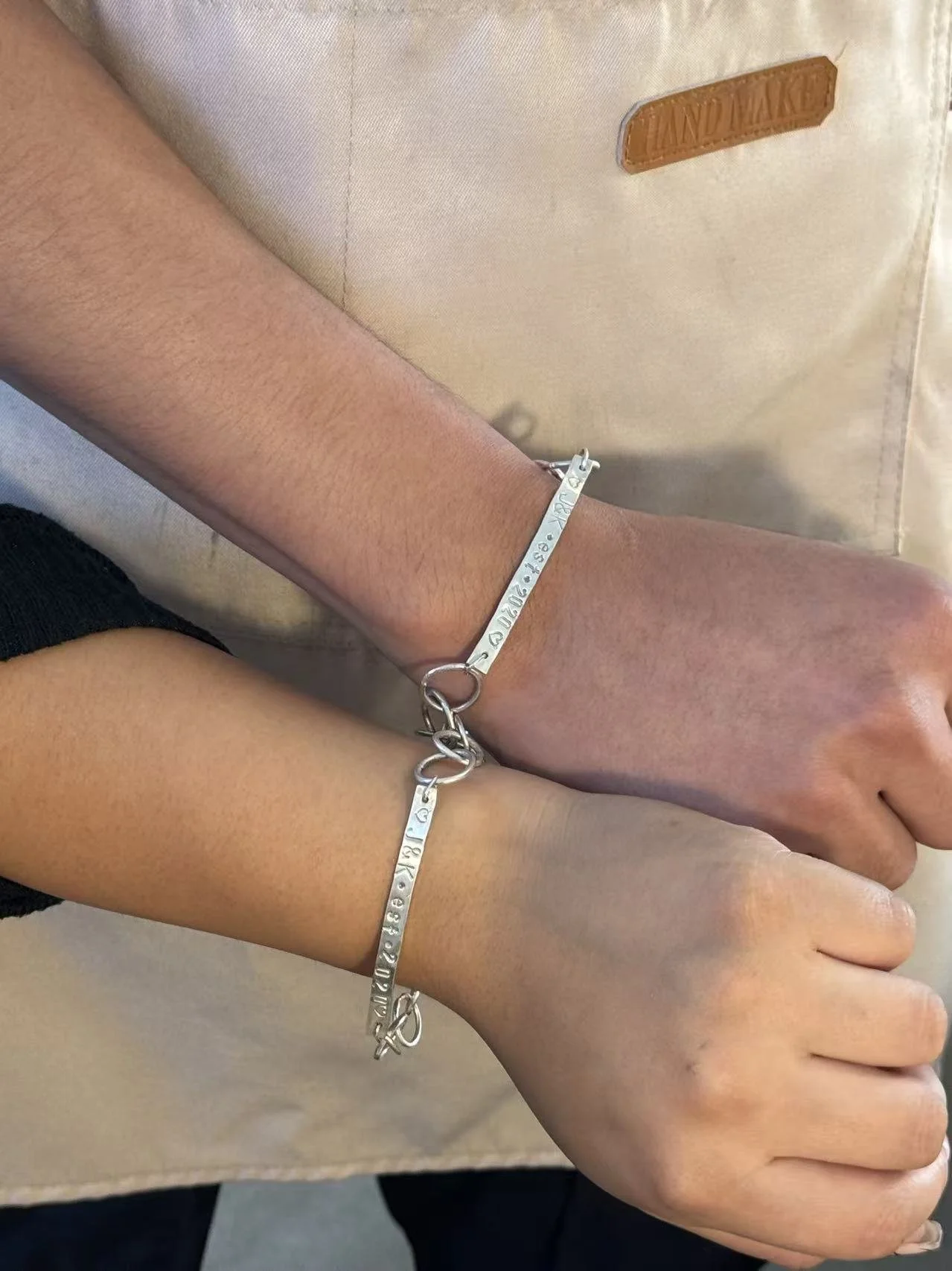 'Every Link Matters' Classic Bracelet
$190/Each, $360/Pair