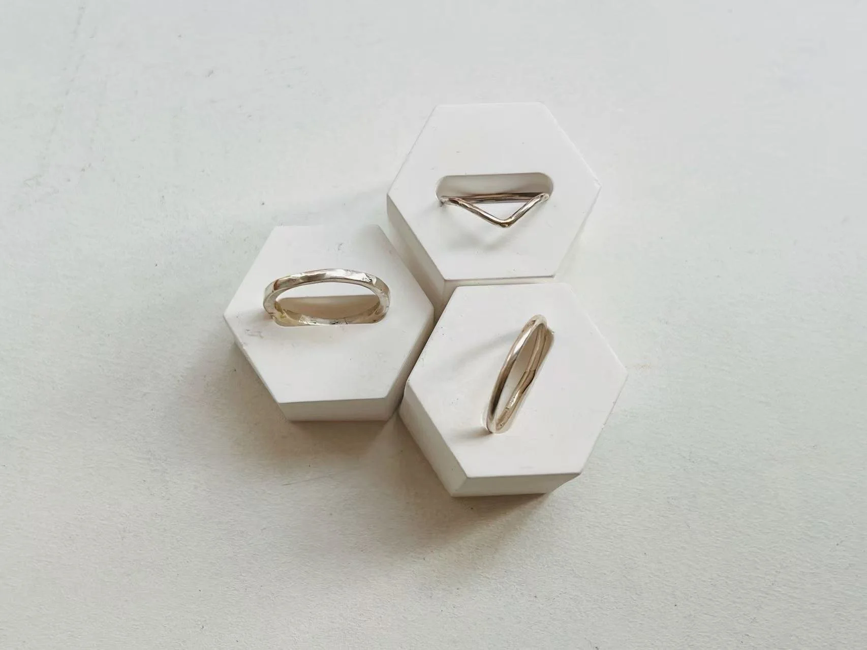 Artistic Wire Ring Set(Three Pieces ) $155/Set