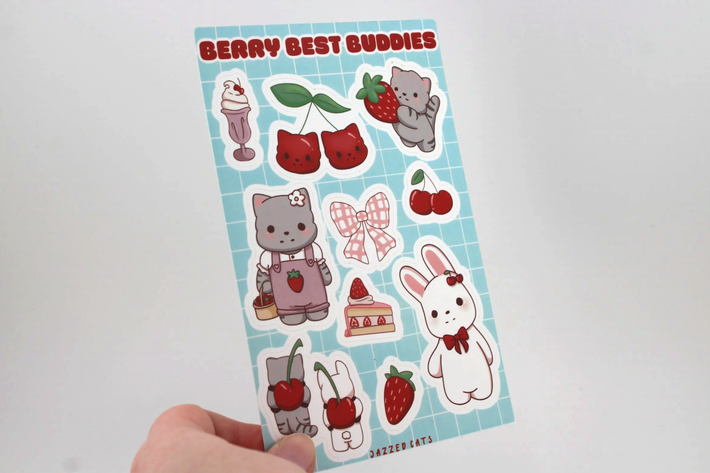 Berry Best Buddies Sticker Sheet