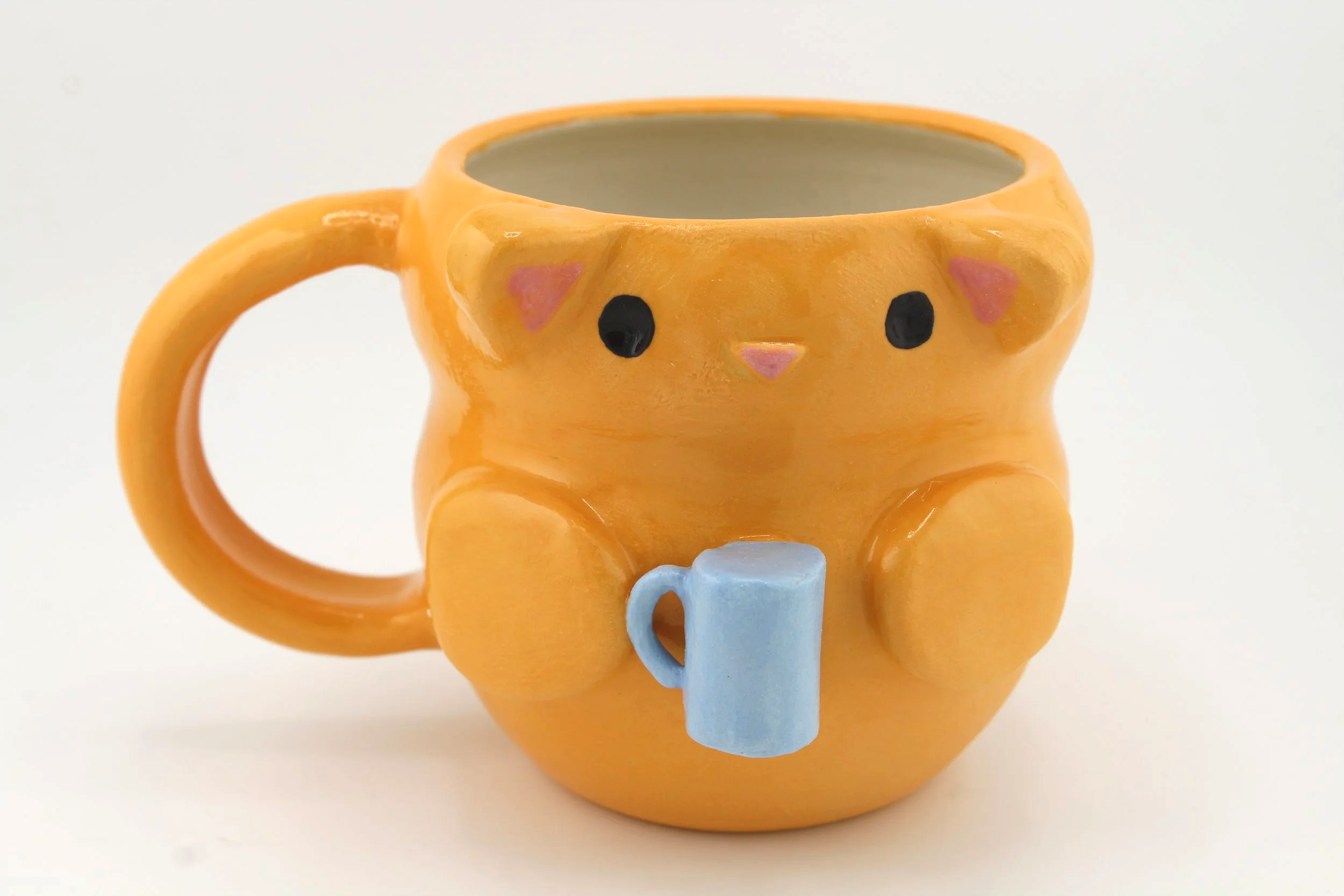 Orange Kitty Mug