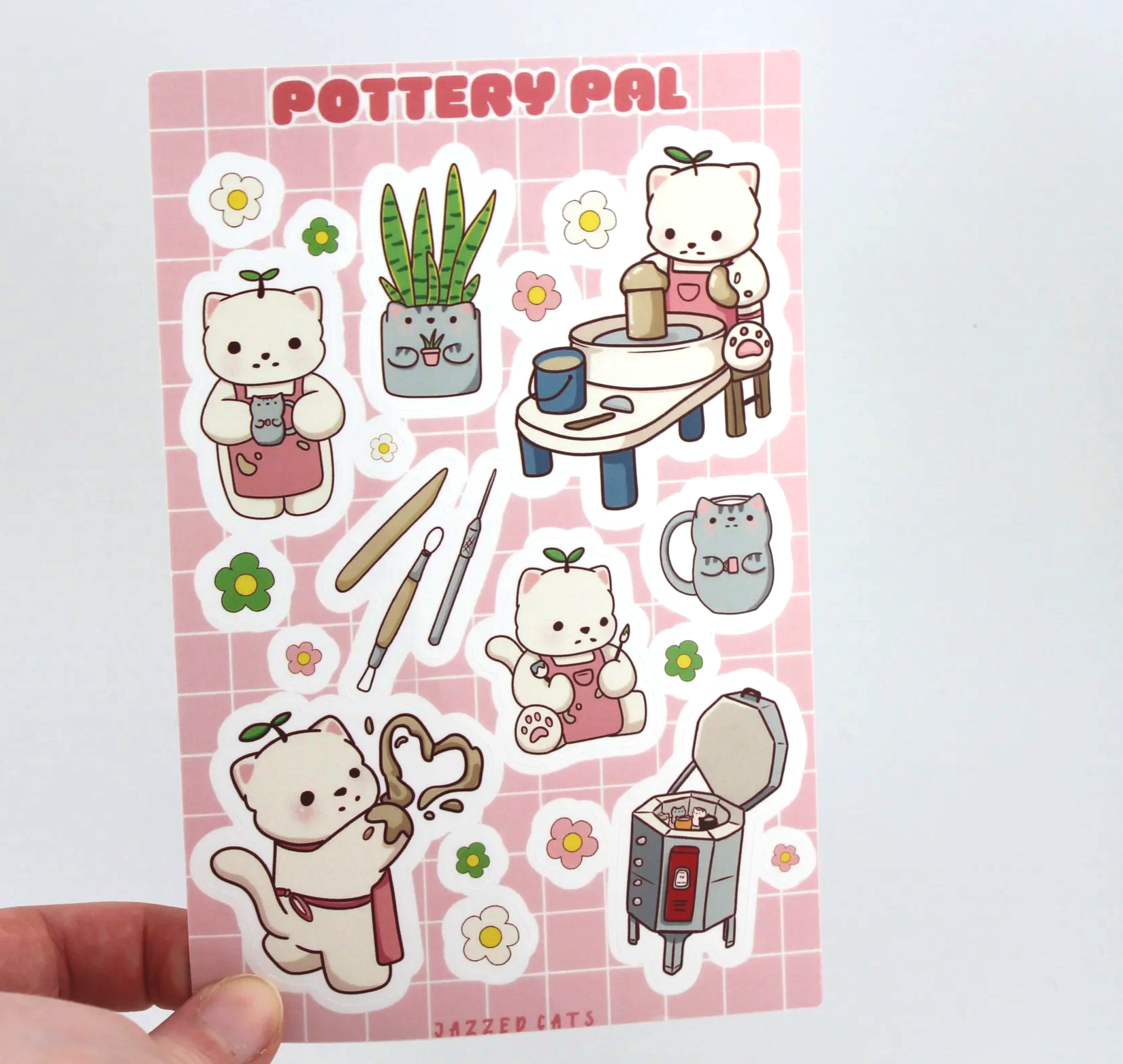 Pottery Pal Sticker Sheet