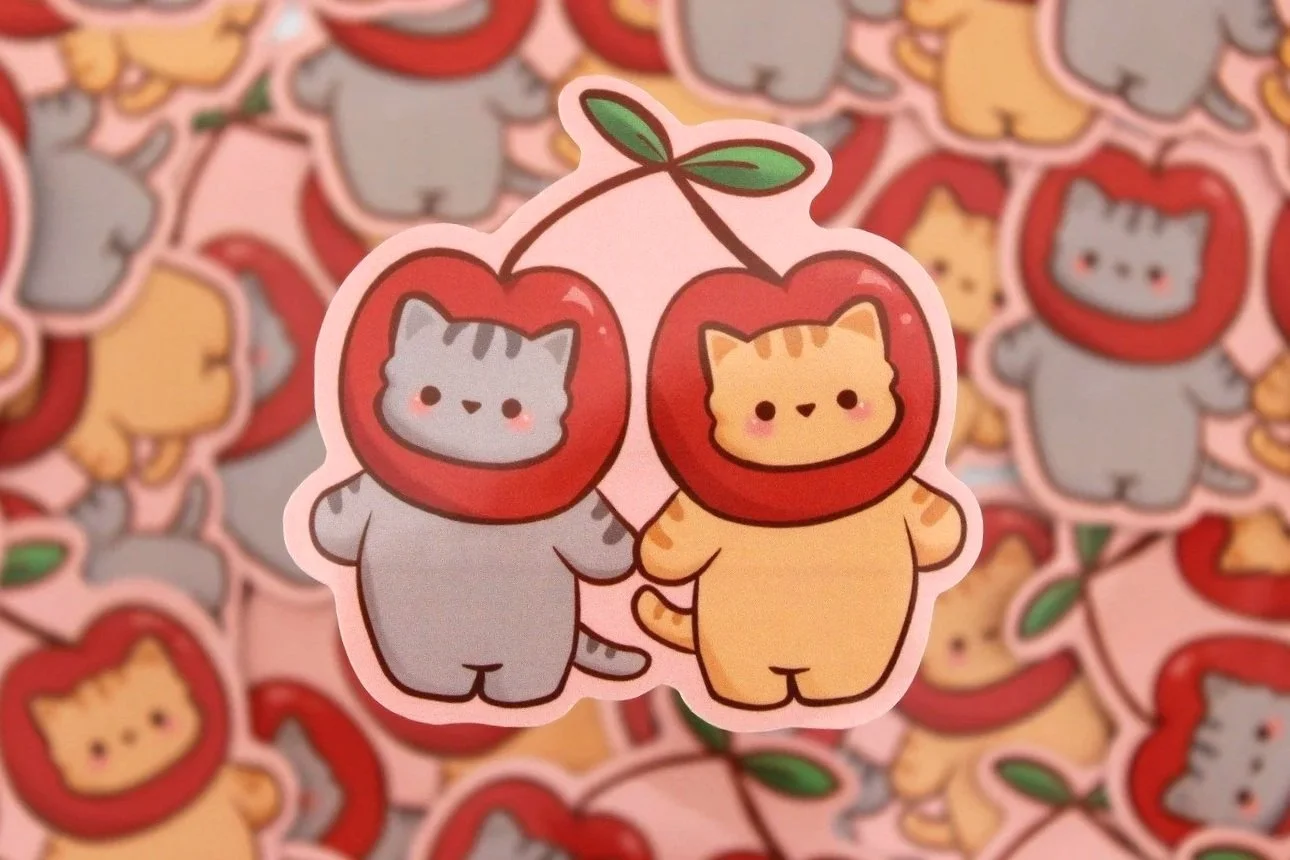 Cherry Cuties Sticker