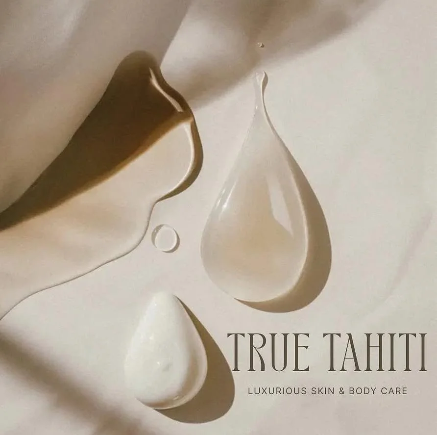 Proudly NZ made &amp; inspired by the tropics. True Tahiti provides the complete solution of luxury body care line to smooth, replenish, and deeply hydrate. Now available at Skin Alchemi 💕🤩🙌