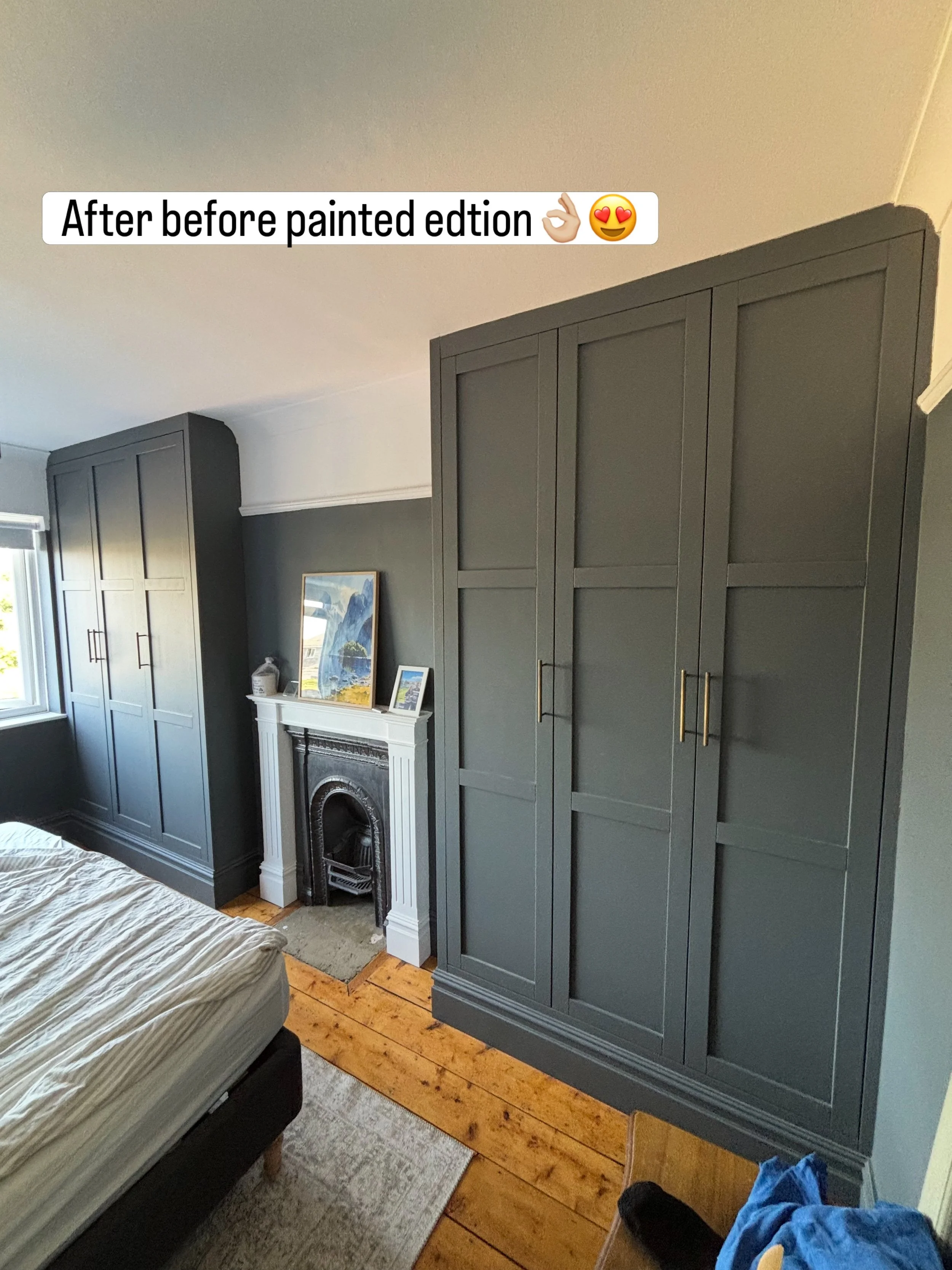 Revisit to a returning client 👌🏼

Wardrobes + fire surround all painted and looking 🔥

Another cracking job by the client 🎨👏🏼

📍Bristol Based 
📞 07541233585
📩 lorienbcarpentry@gmail.com
Or 
DM for enquiries 

#BespokeWardrobes #BespokeCarpen