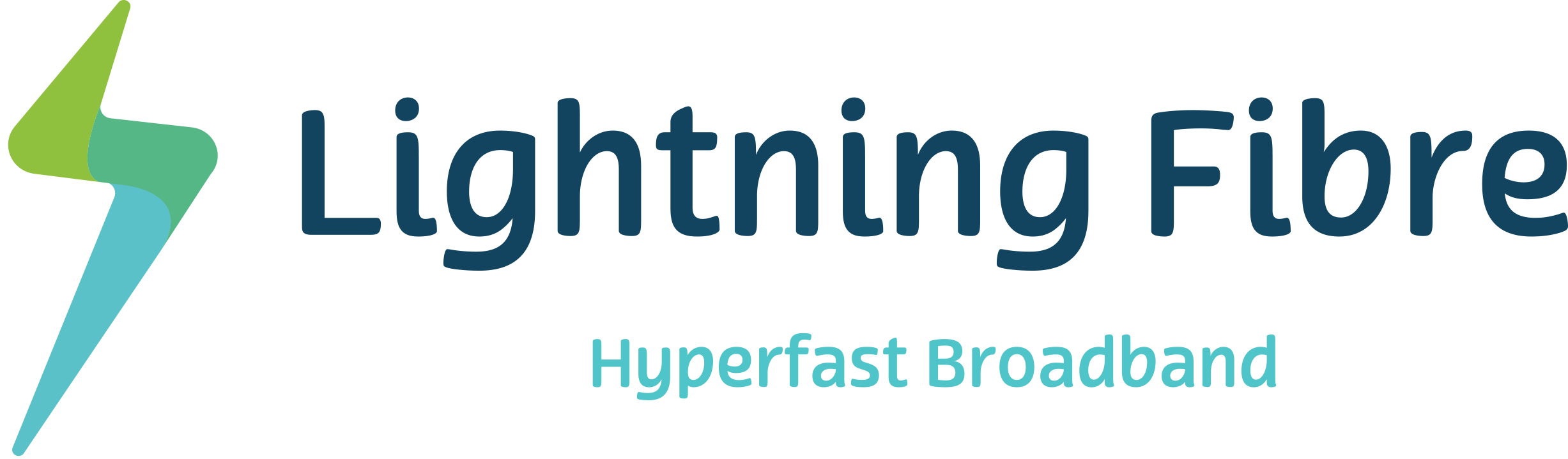 Lightning Flash logo with text Lightning Flare Hyperfast Broadband