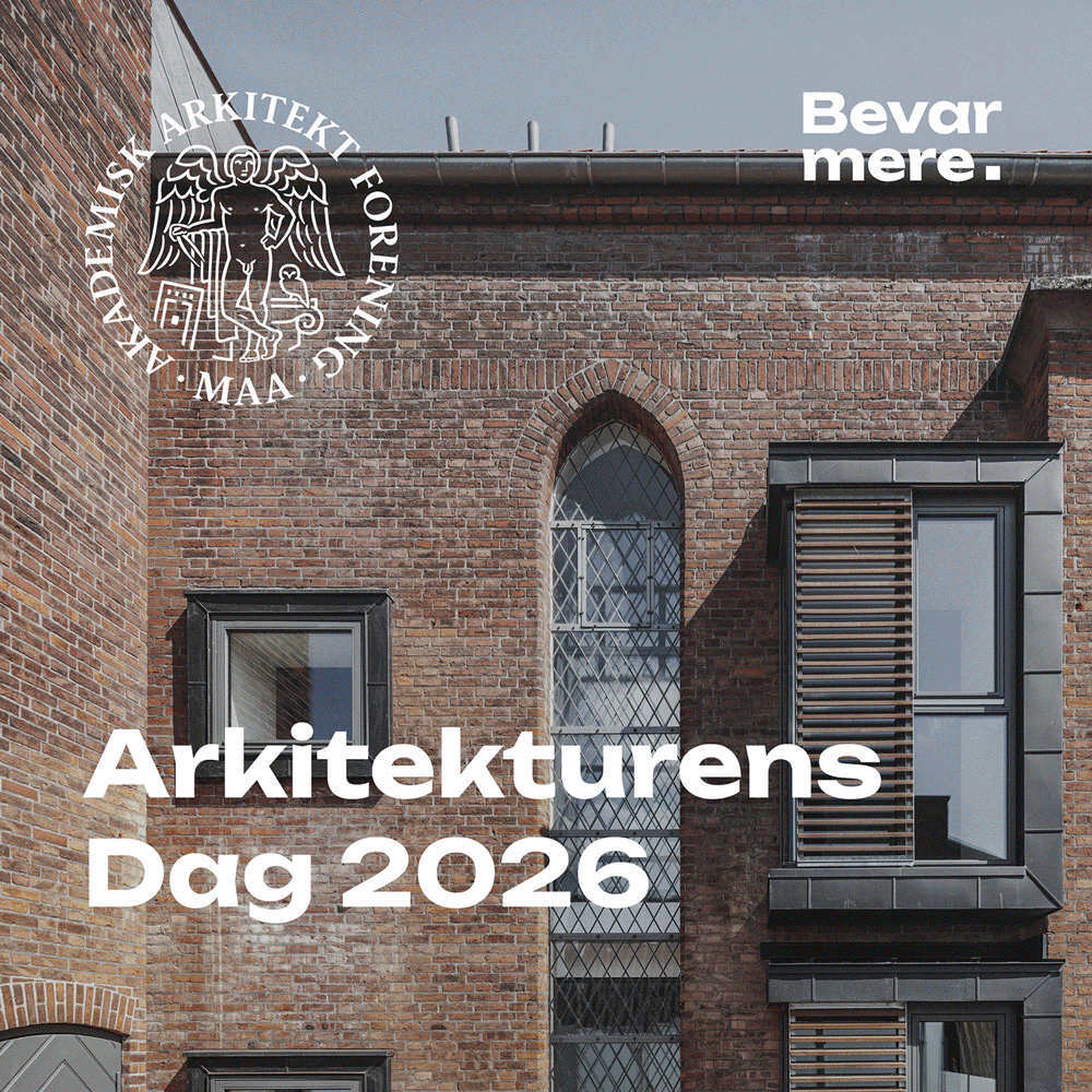 Arkitektforeningen og Bevar Mere indgår strategisk partnerskab om Arkitekturens Dag 2026