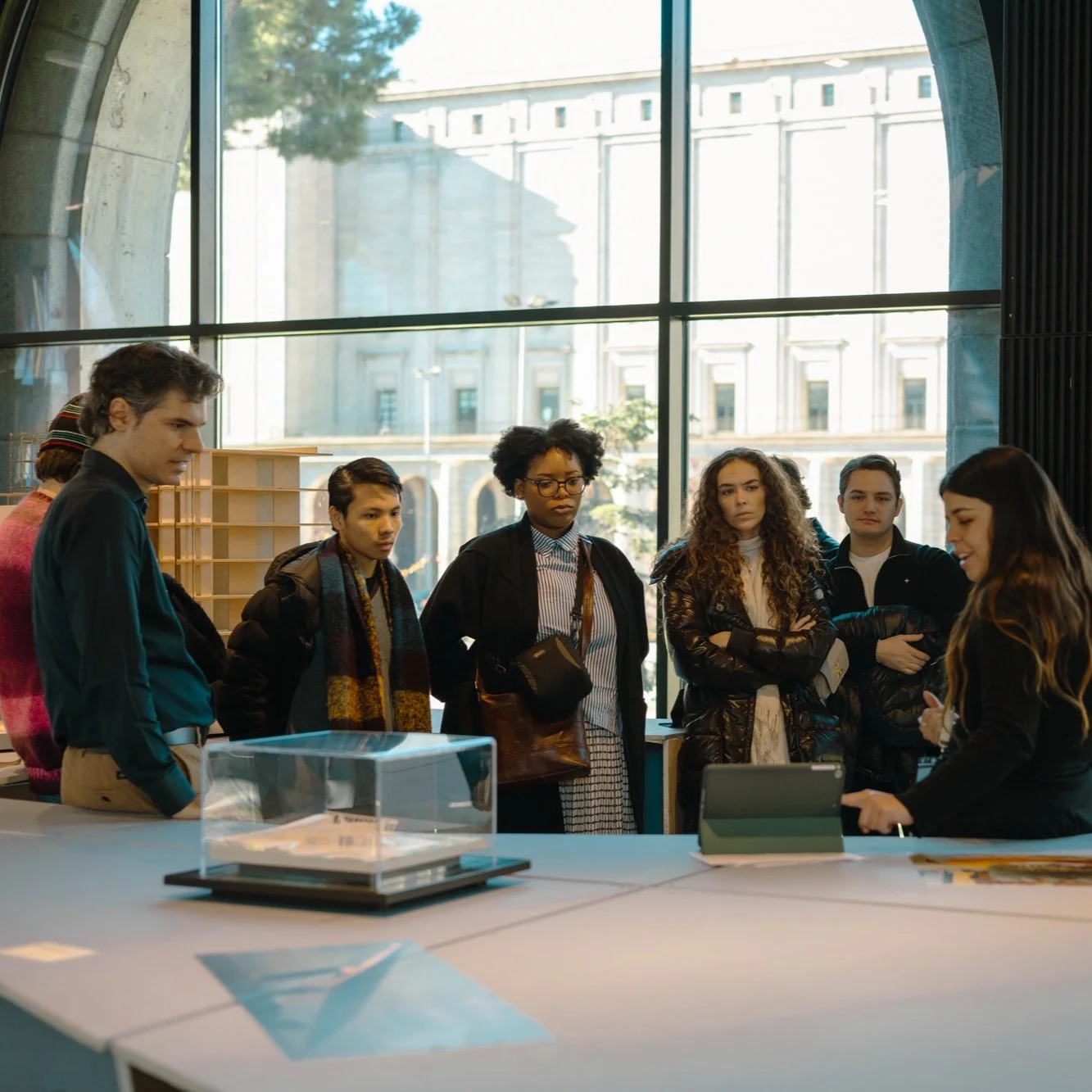 AI year 1 &amp; 2 Advanced Architecture programme students' visit to @casadelaarquitectura with @jose.araguez