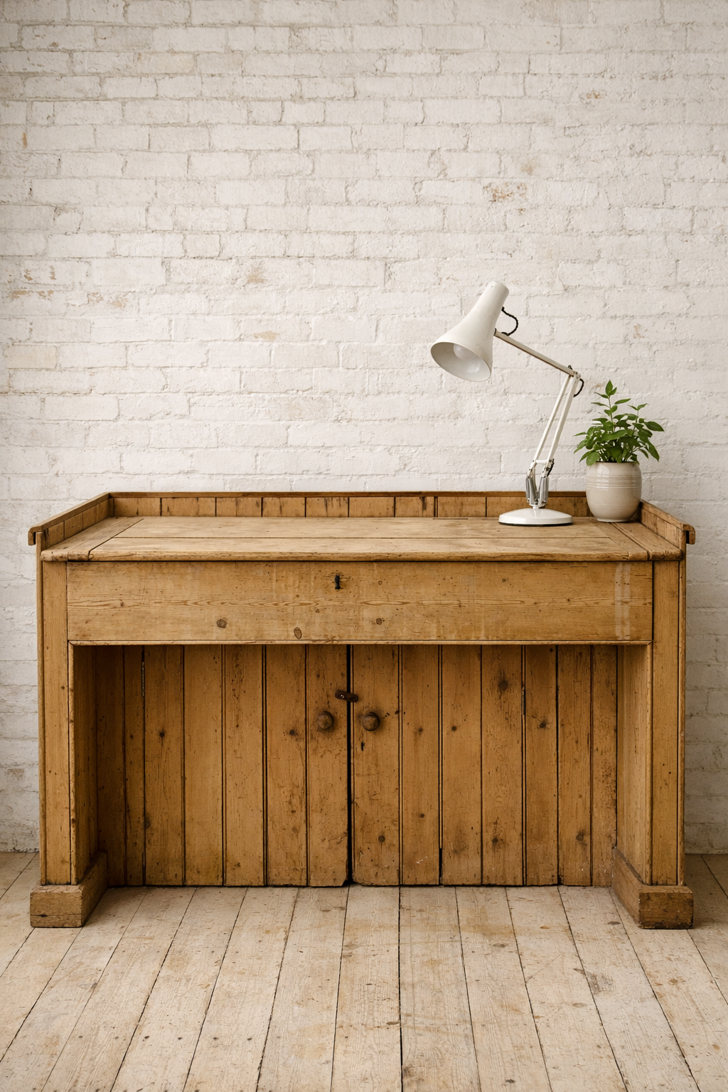 Antique Pine Desk