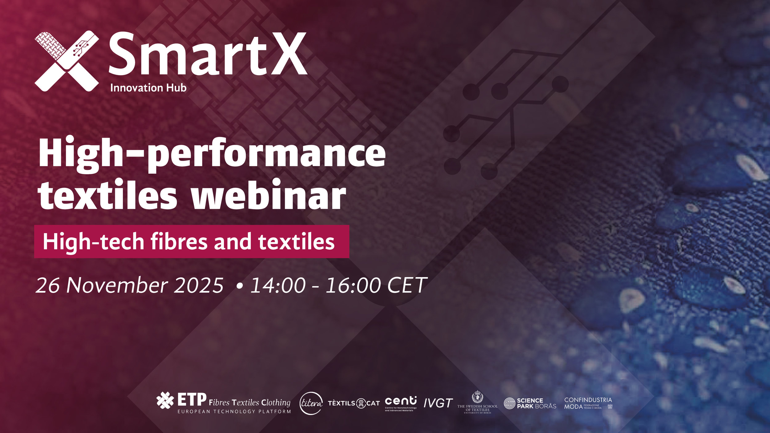 High-performance textiles webinar