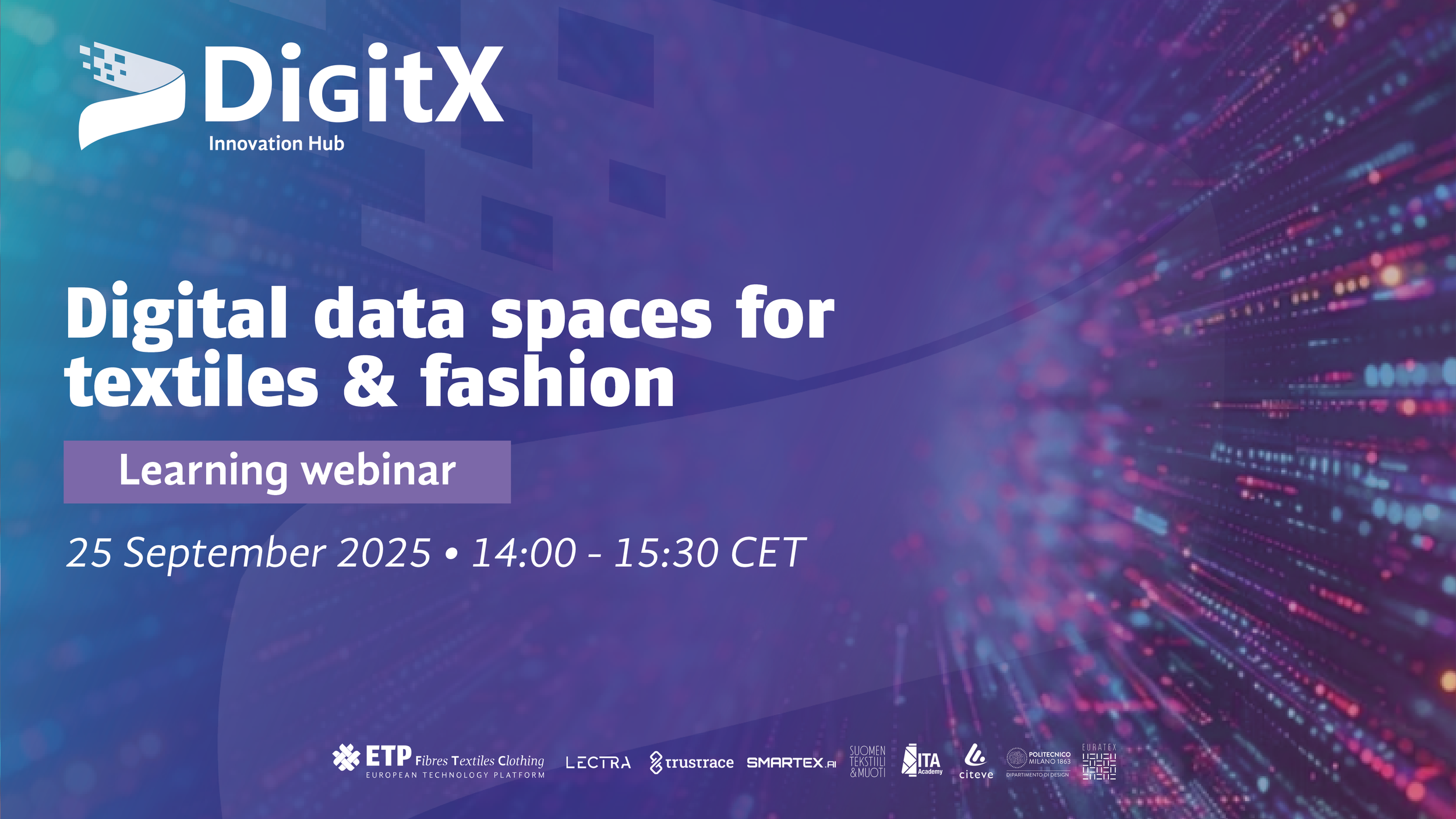 Digital data spaces for textiles & fashion